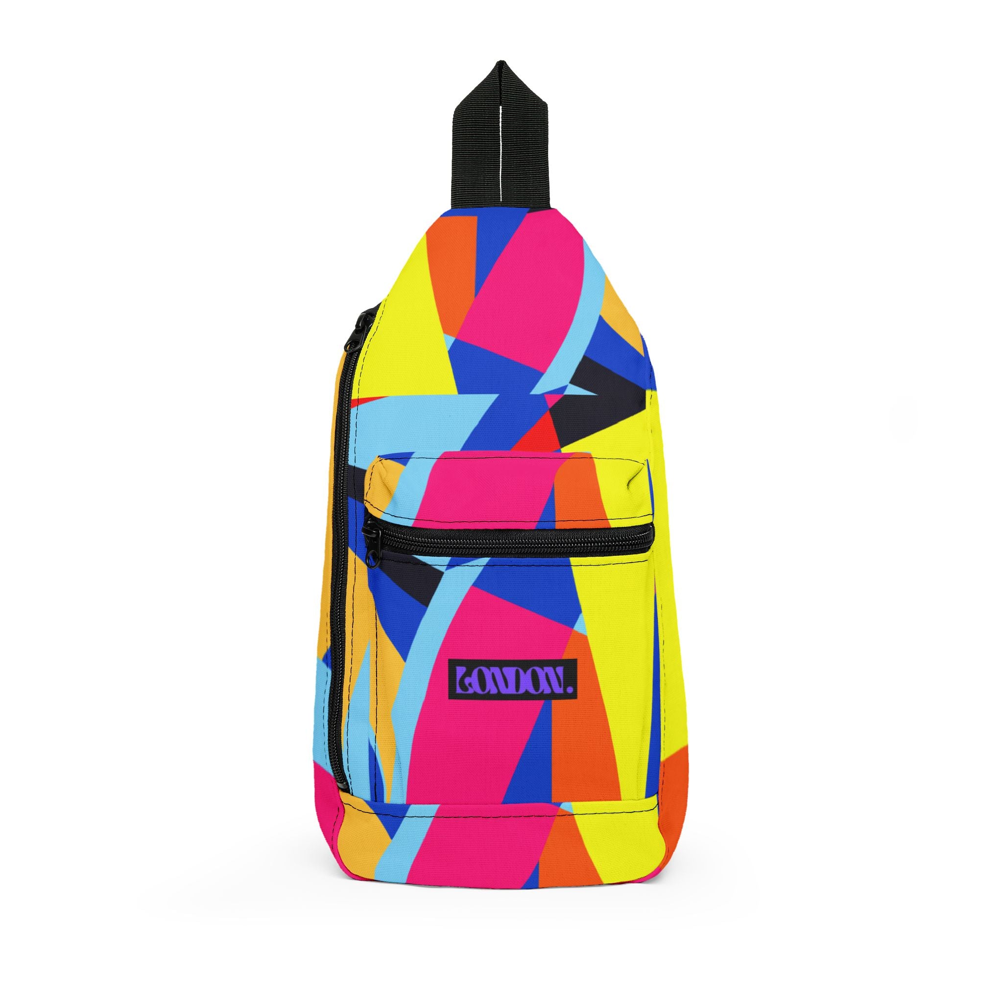 "Rainbow Kaledioscope Couture" - Sling Bag