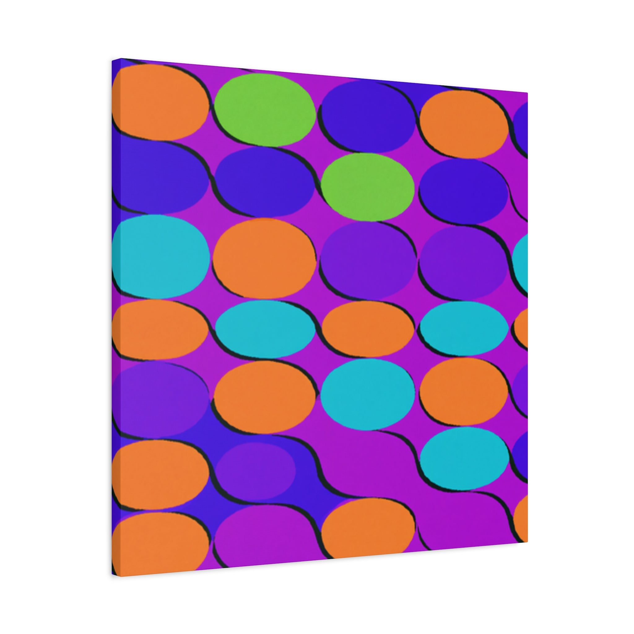Groovy Kaleidoscope - Canvas