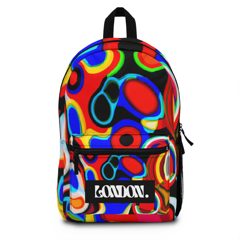 "Violet GrooveStar" - Backpack