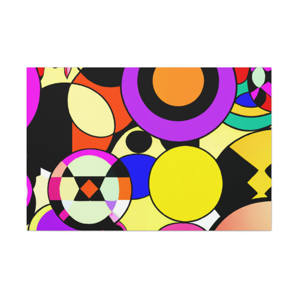 Groovy Kaleidoscope - Canvas