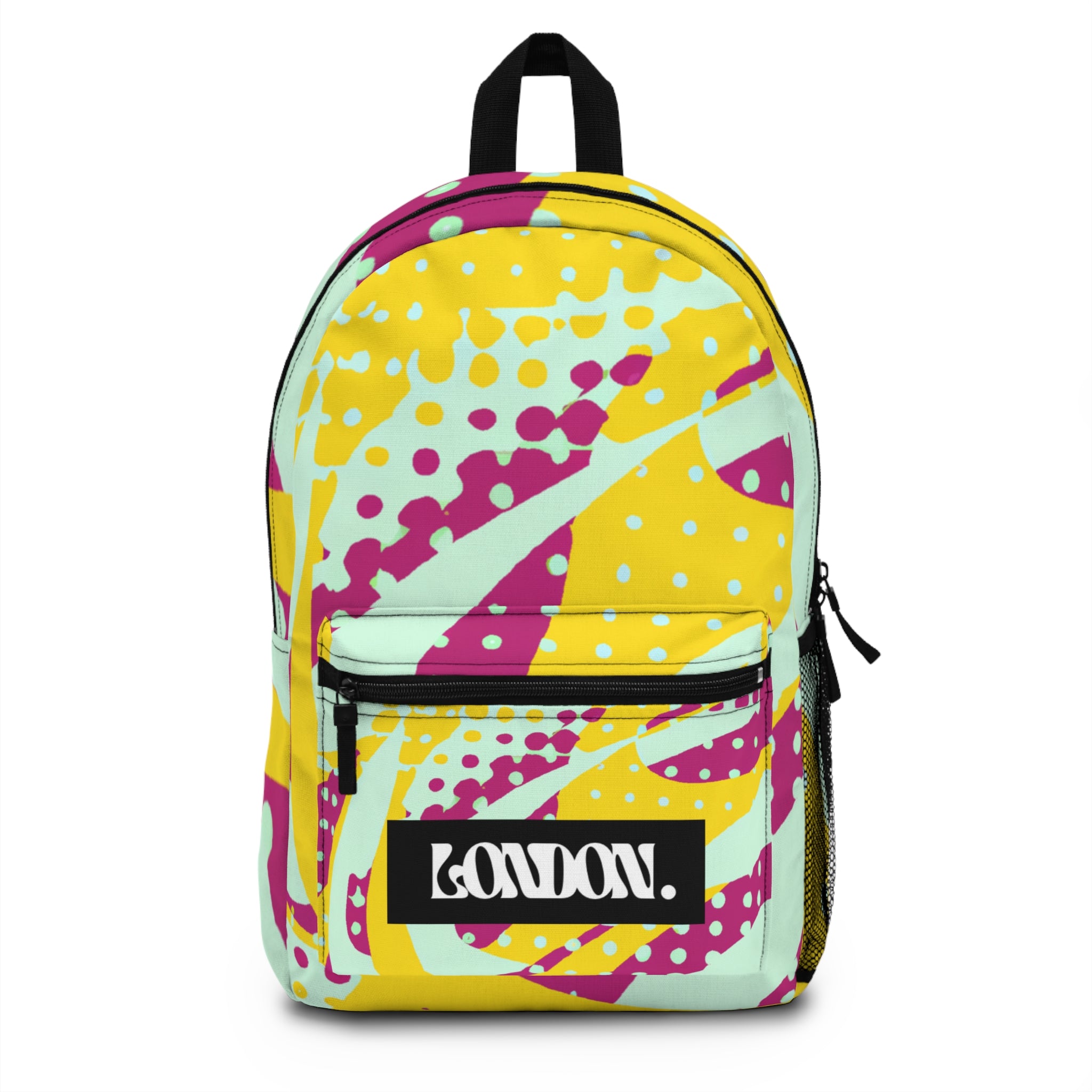 "Groovy Hues by Jasper Stardust" - Backpack