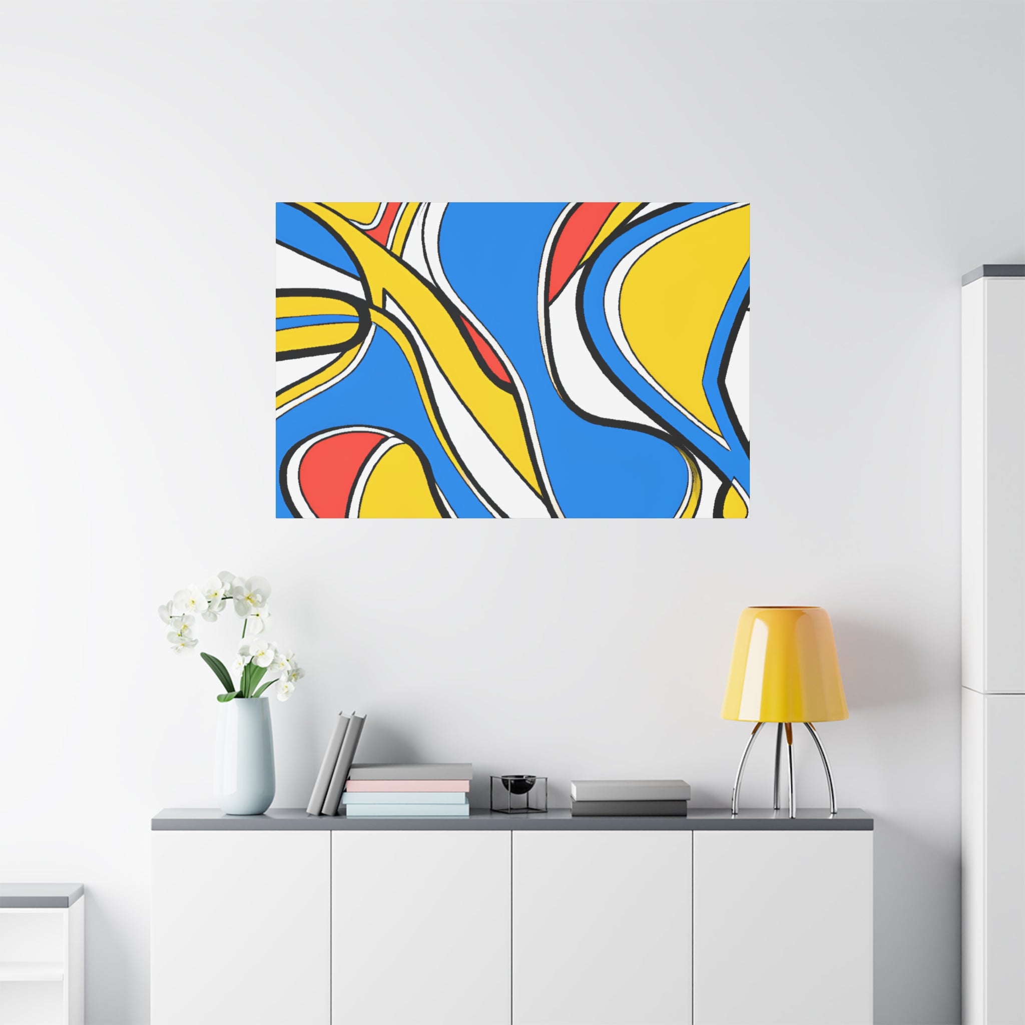 Celeste Starburst - Canvas