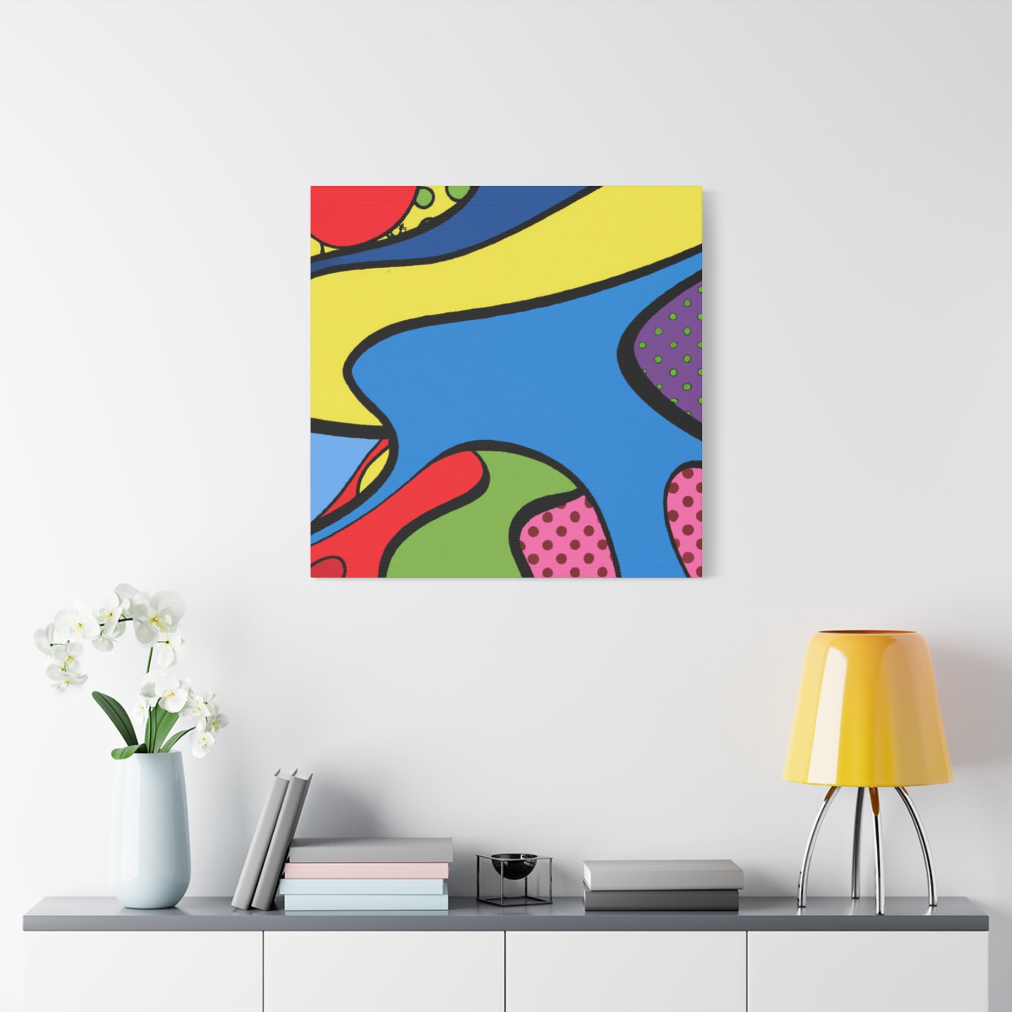 Groovy Kaleidoscope - Canvas