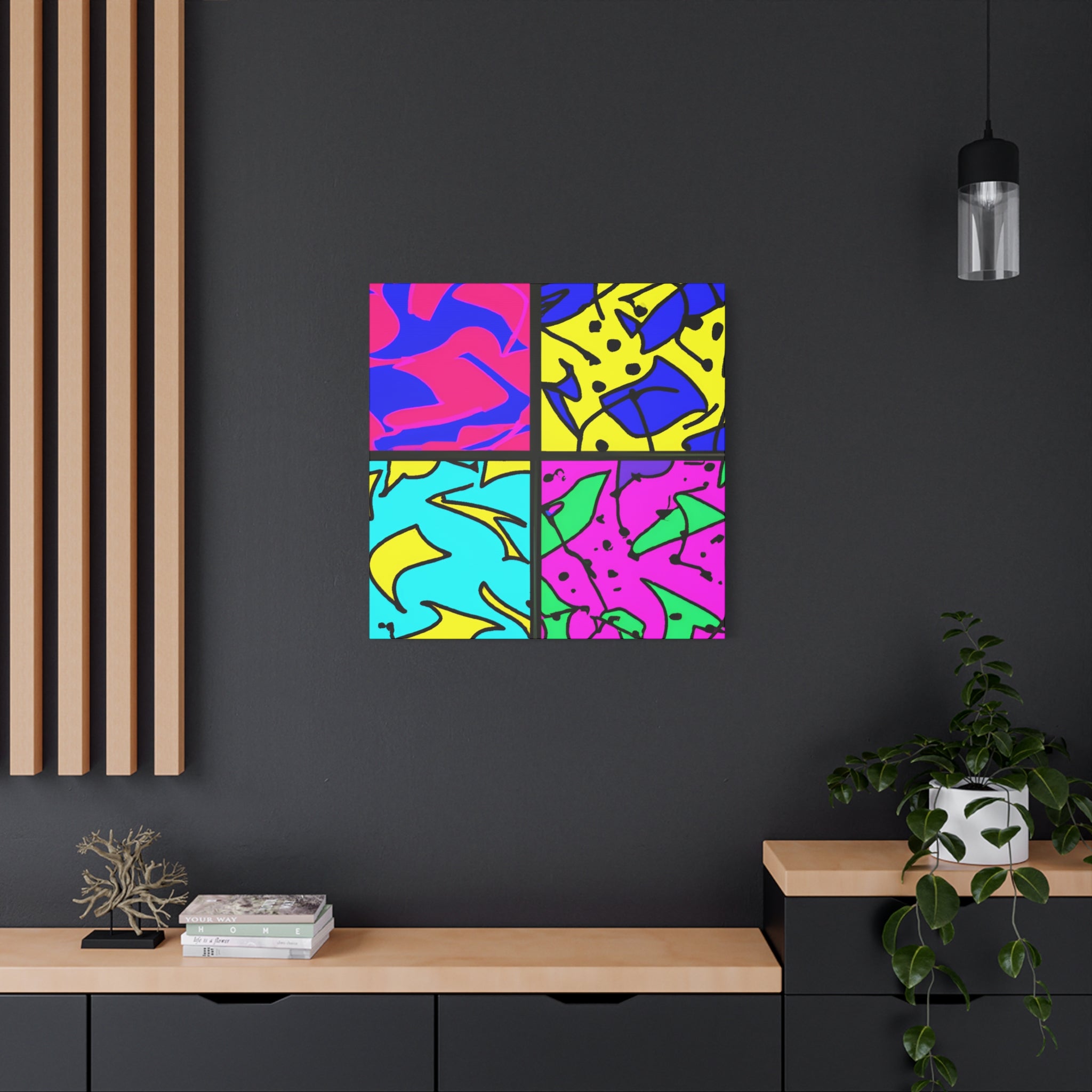 Groovy Stardust - Canvas