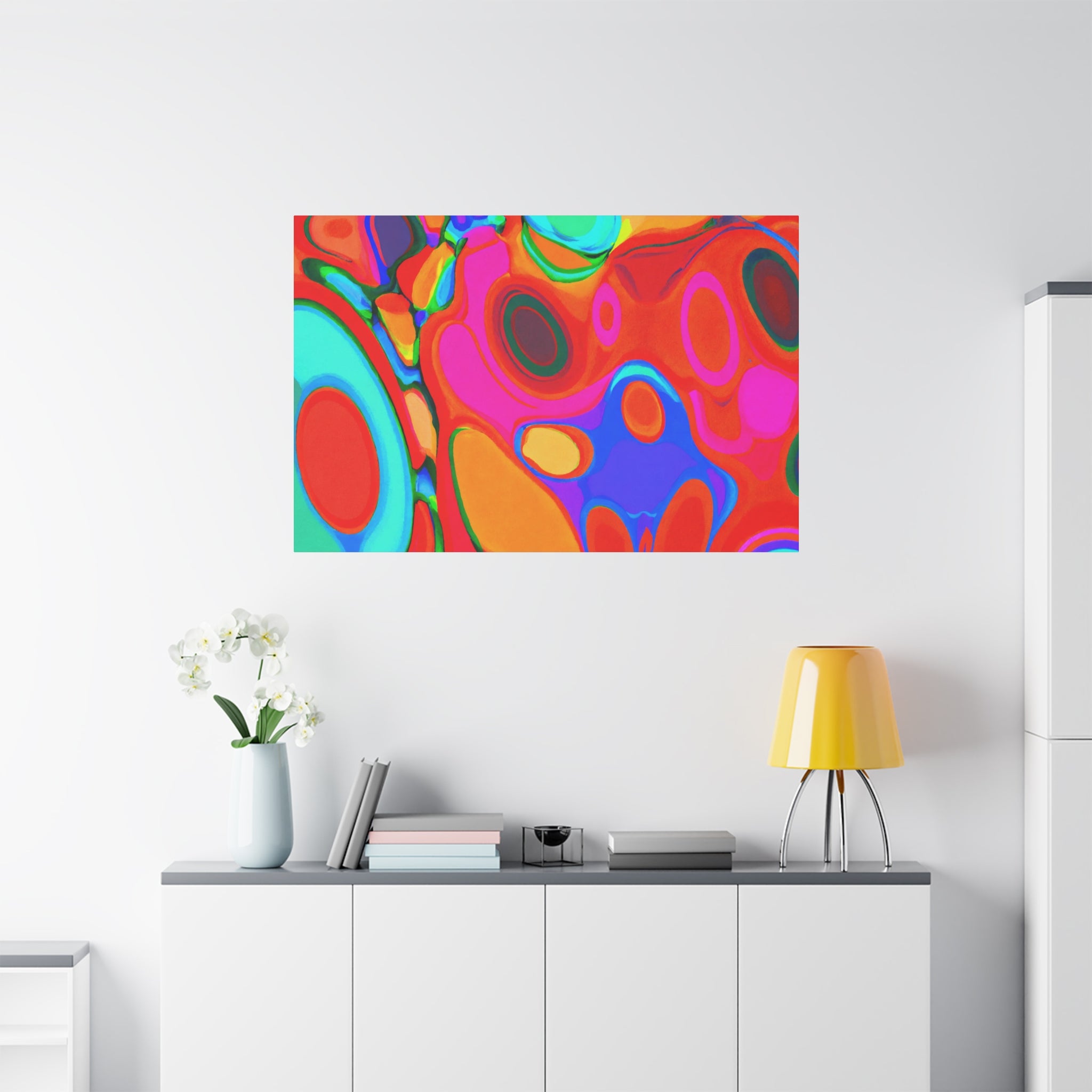 Groovy Kaleidoscope - Canvas