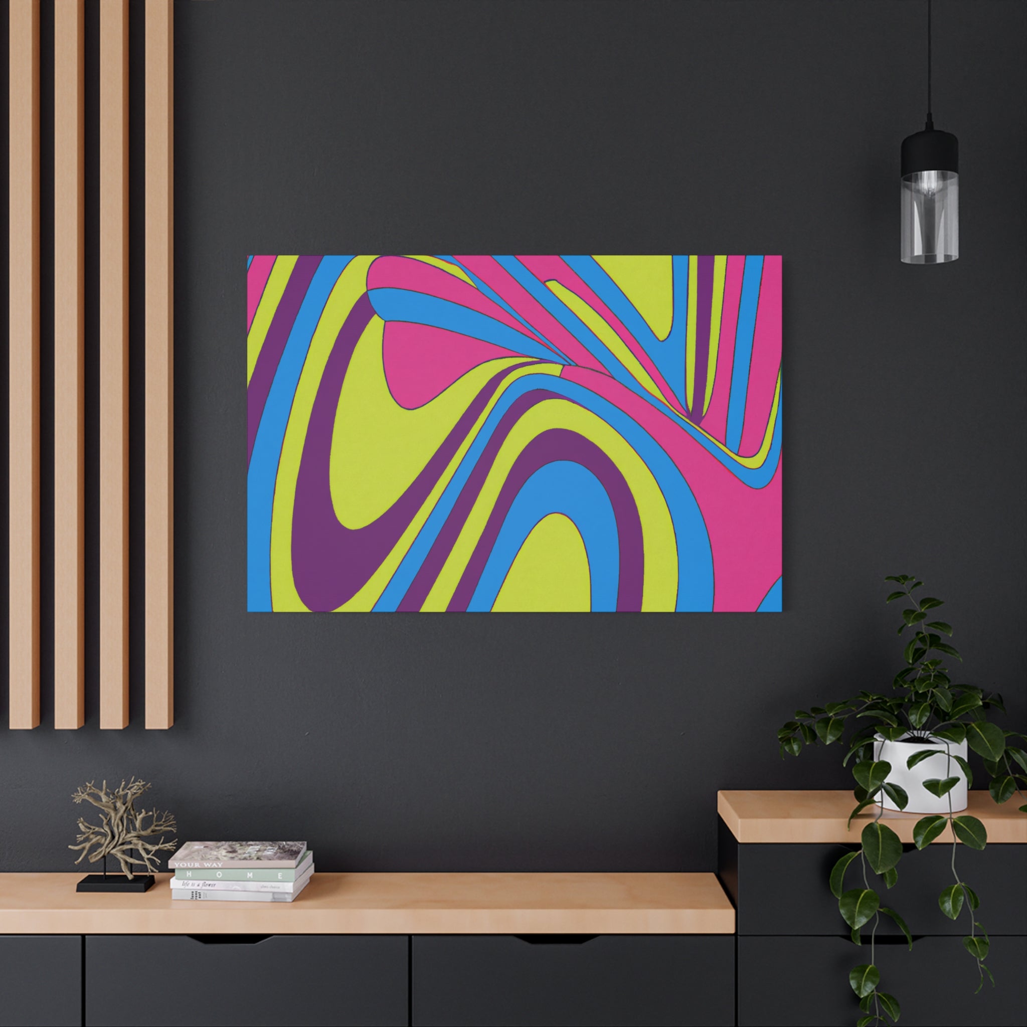 Groovy Vortex - Canvas