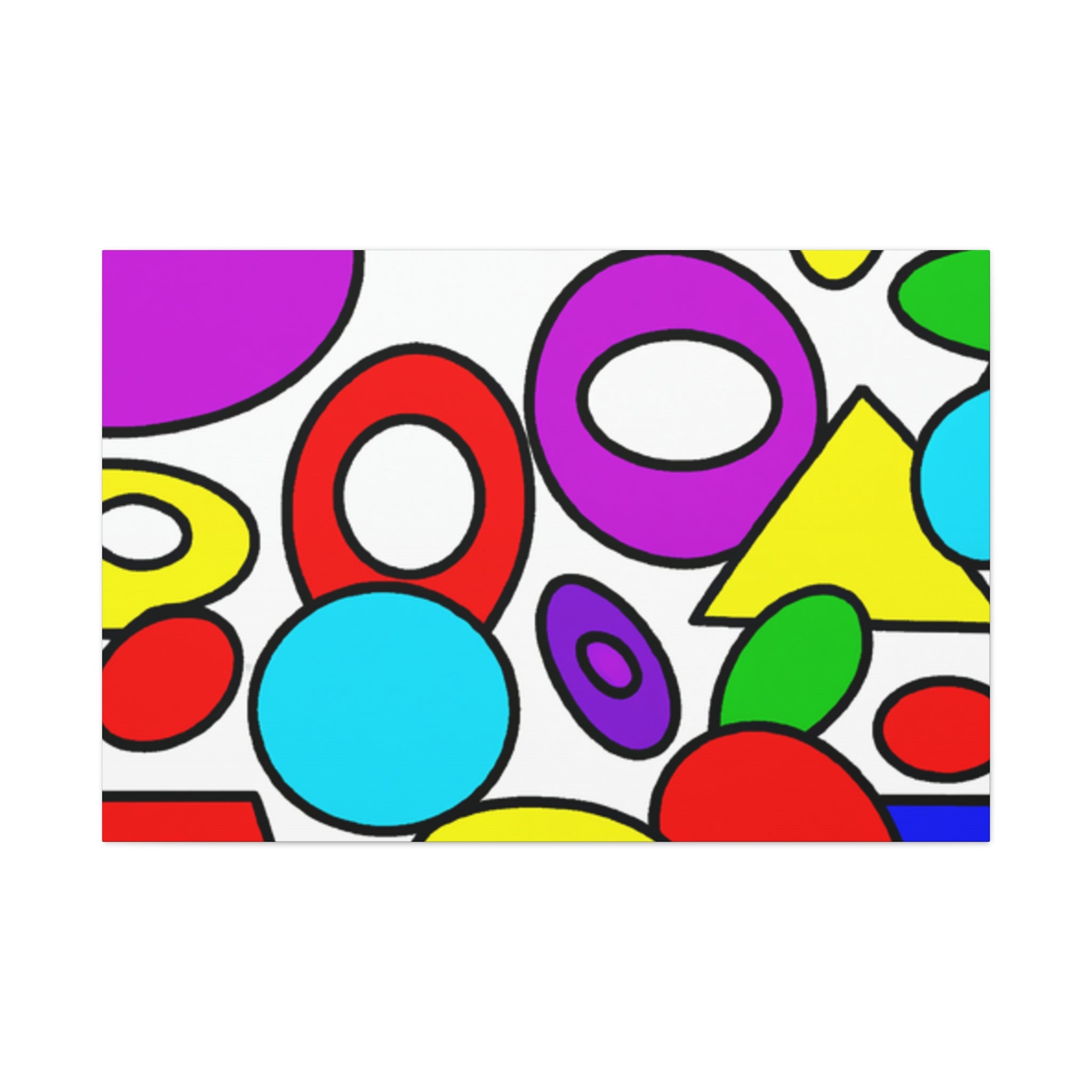 Groovy Kaleidoscope - Canvas