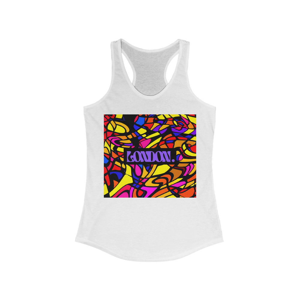 "PsychoDelia Sunshine" - Racerback Tank Top