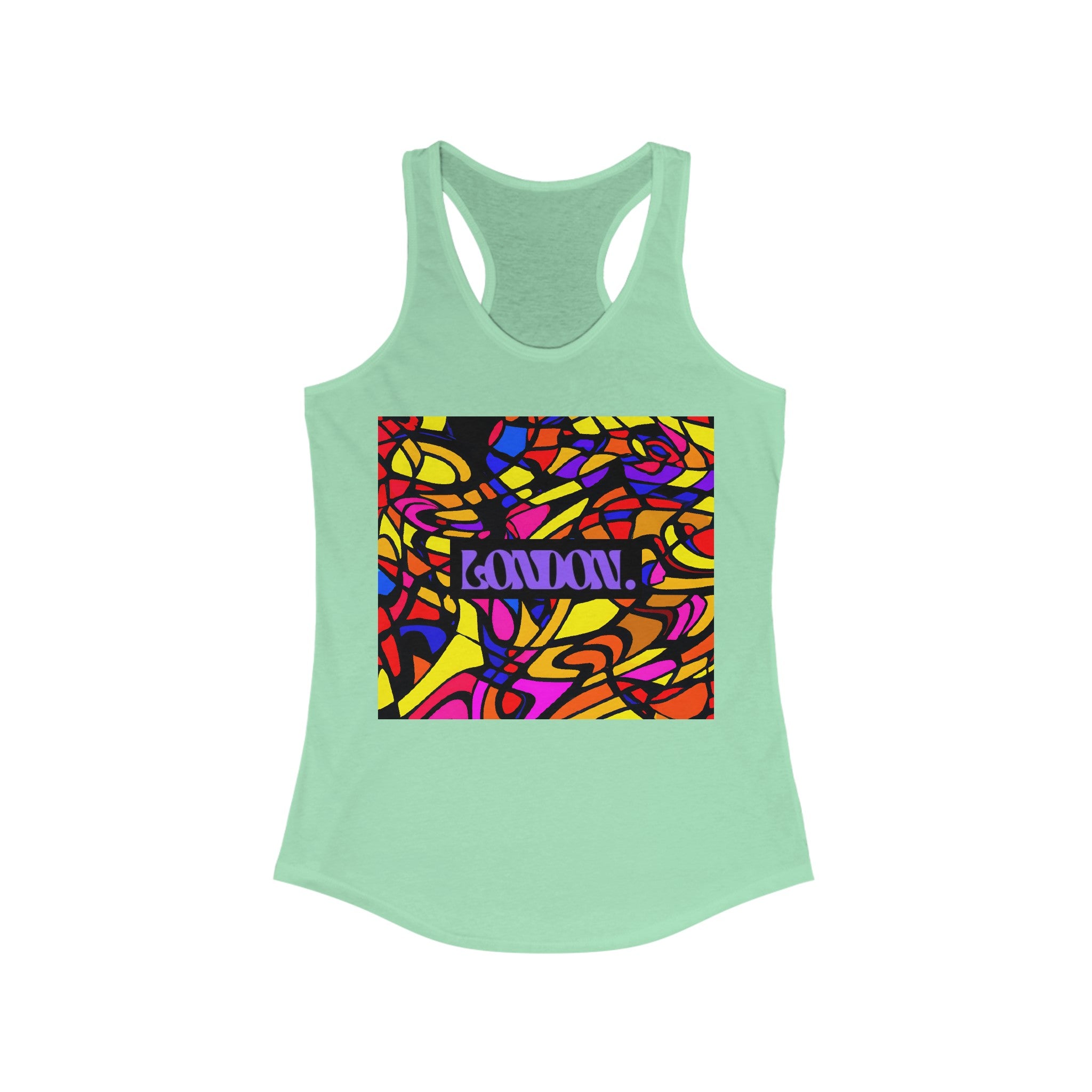 "PsychoDelia Sunshine" - Racerback Tank Top