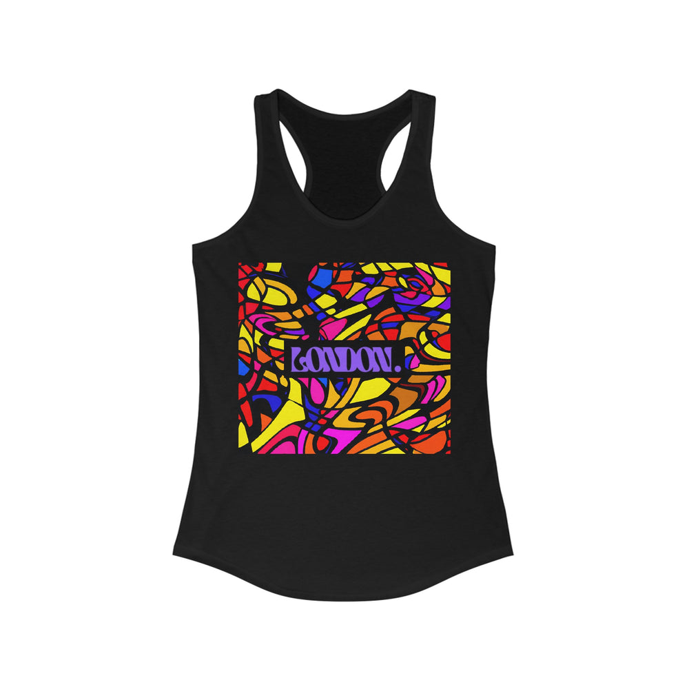 "PsychoDelia Sunshine" - Racerback Tank Top