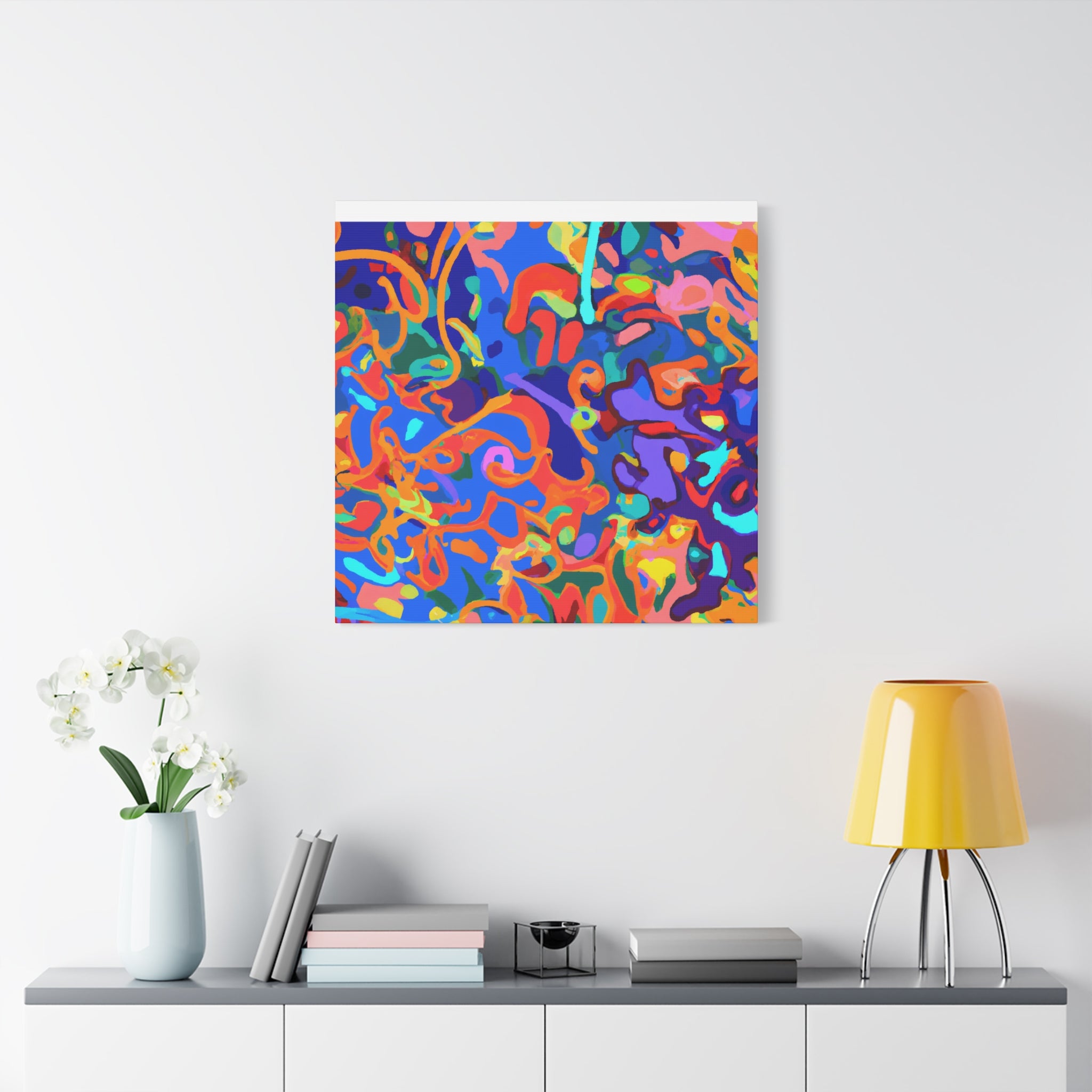 Groovy Aurora - Canvas