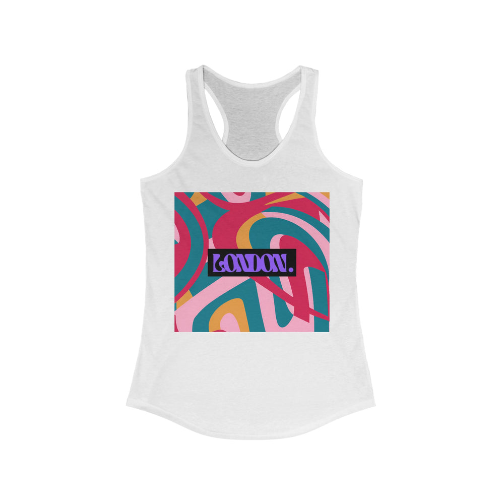 "Groovy Mirage" - Racerback Tank Top