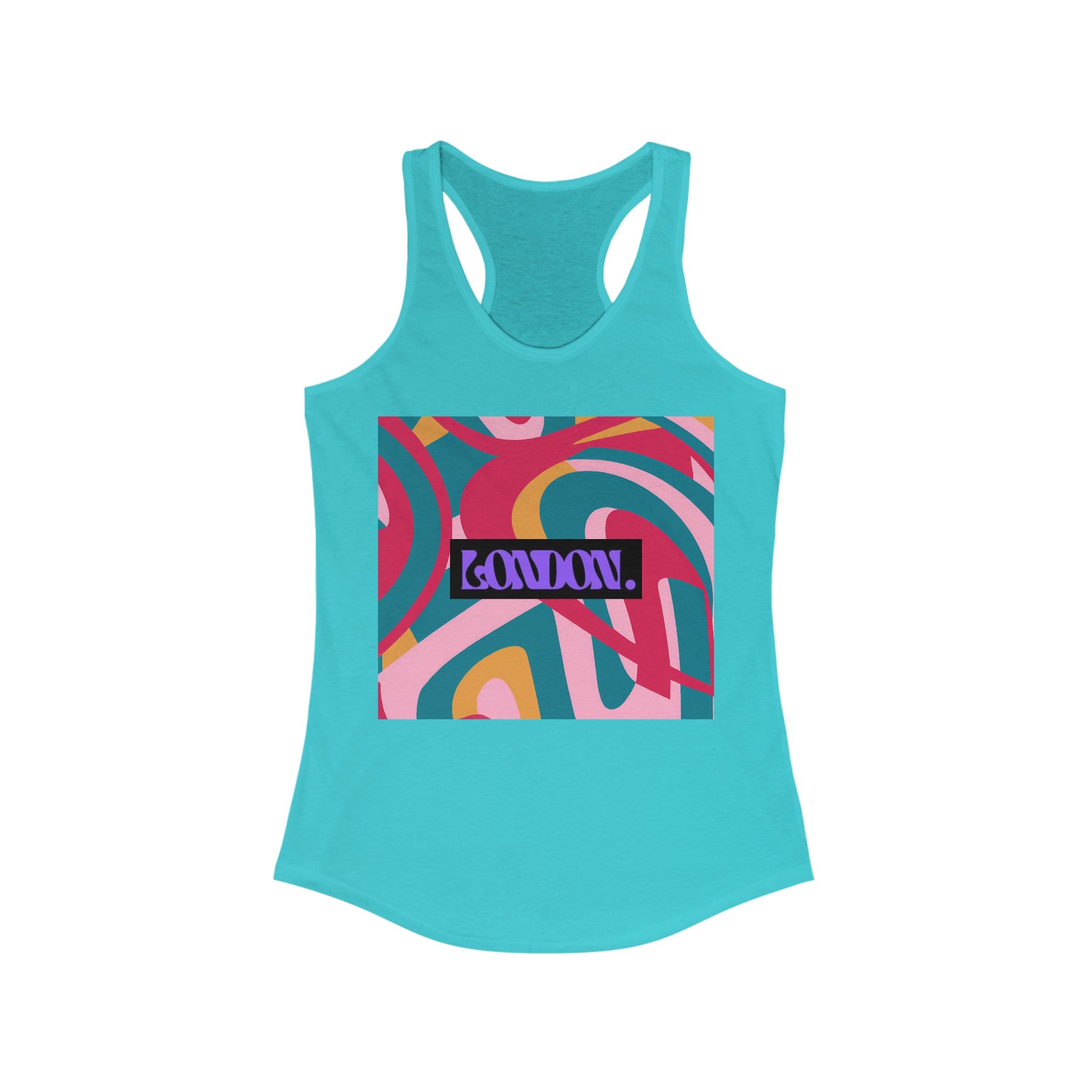 "Groovy Mirage" - Racerback Tank Top