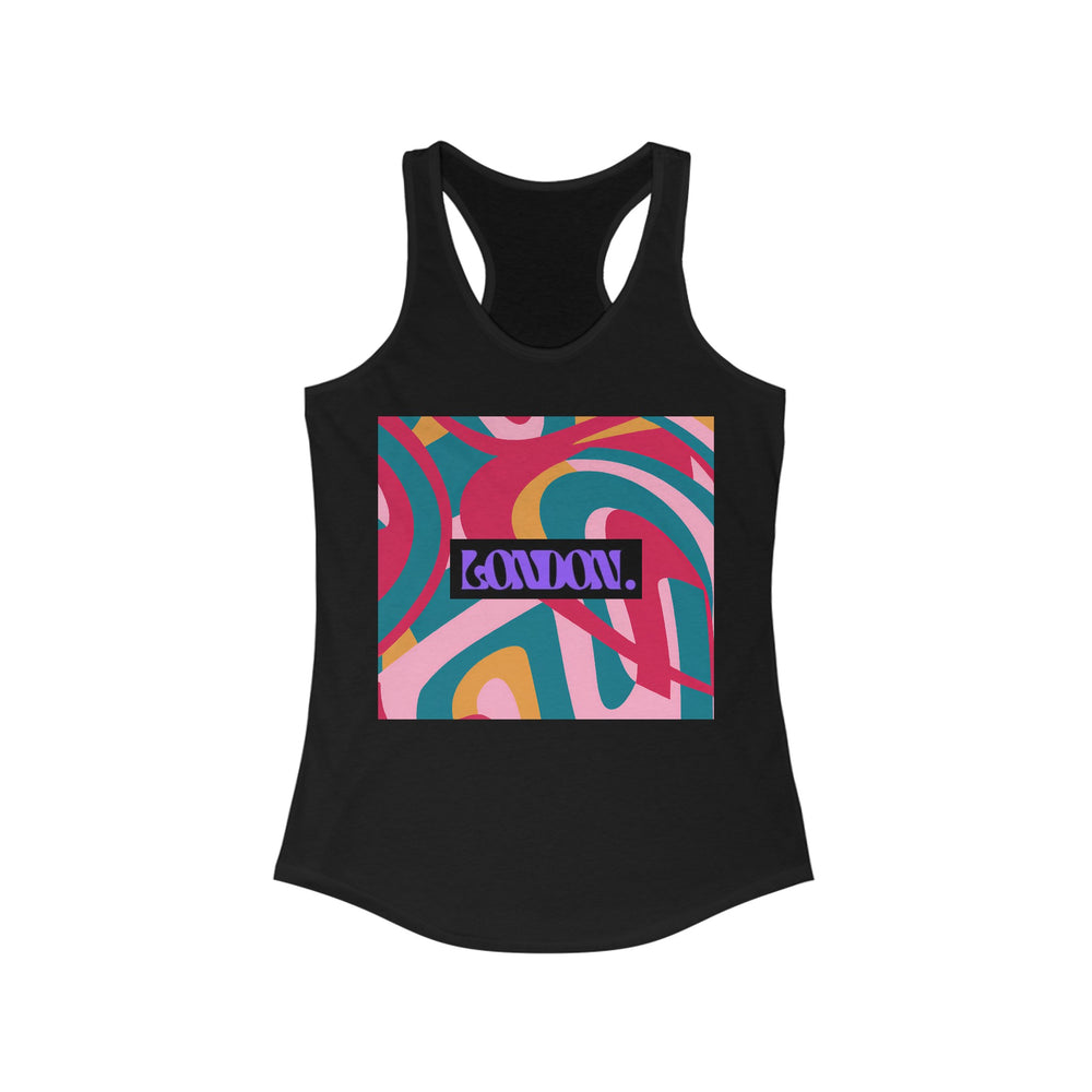 "Groovy Mirage" - Racerback Tank Top