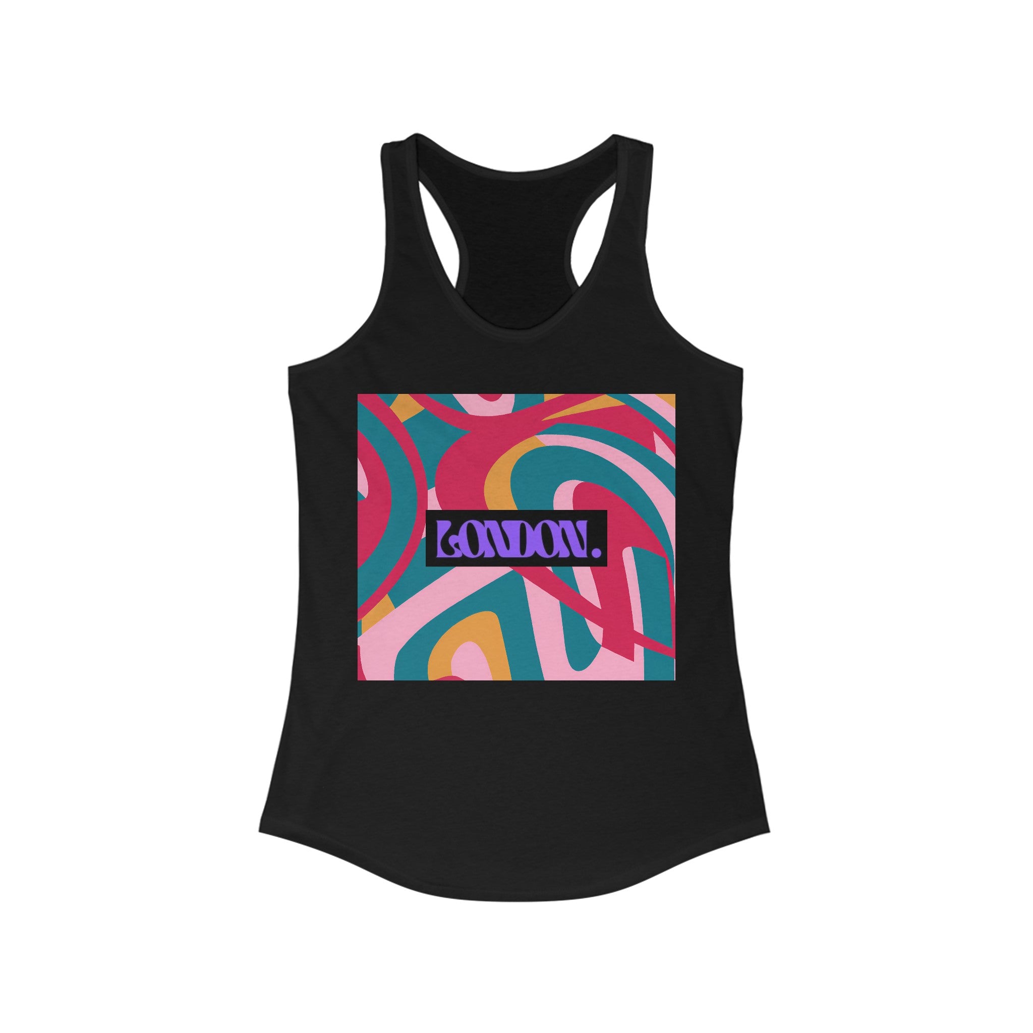 "Groovy Mirage" - Racerback Tank Top