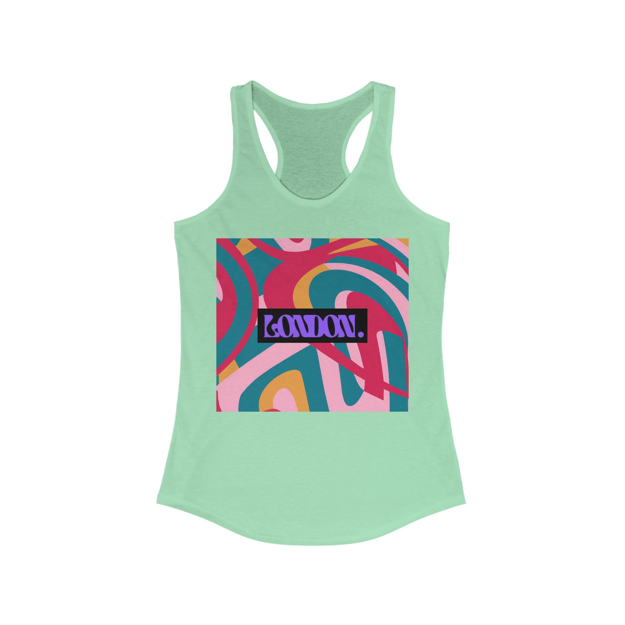 "Groovy Mirage" - Racerback Tank Top