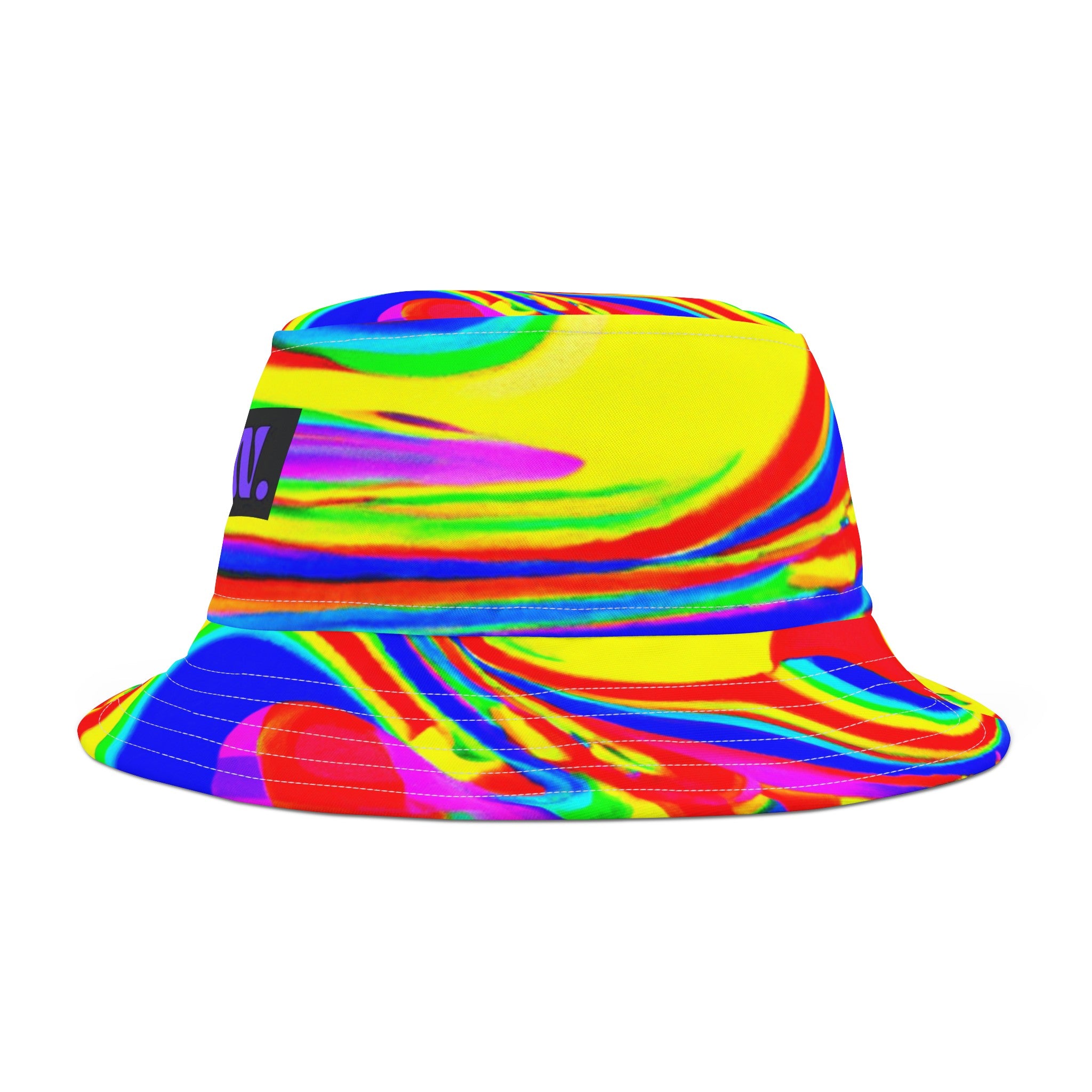 "Groovy Hue Mirage" - Bucket Hat