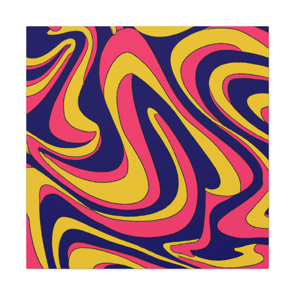 Groovy Kaleidoscope - Canvas