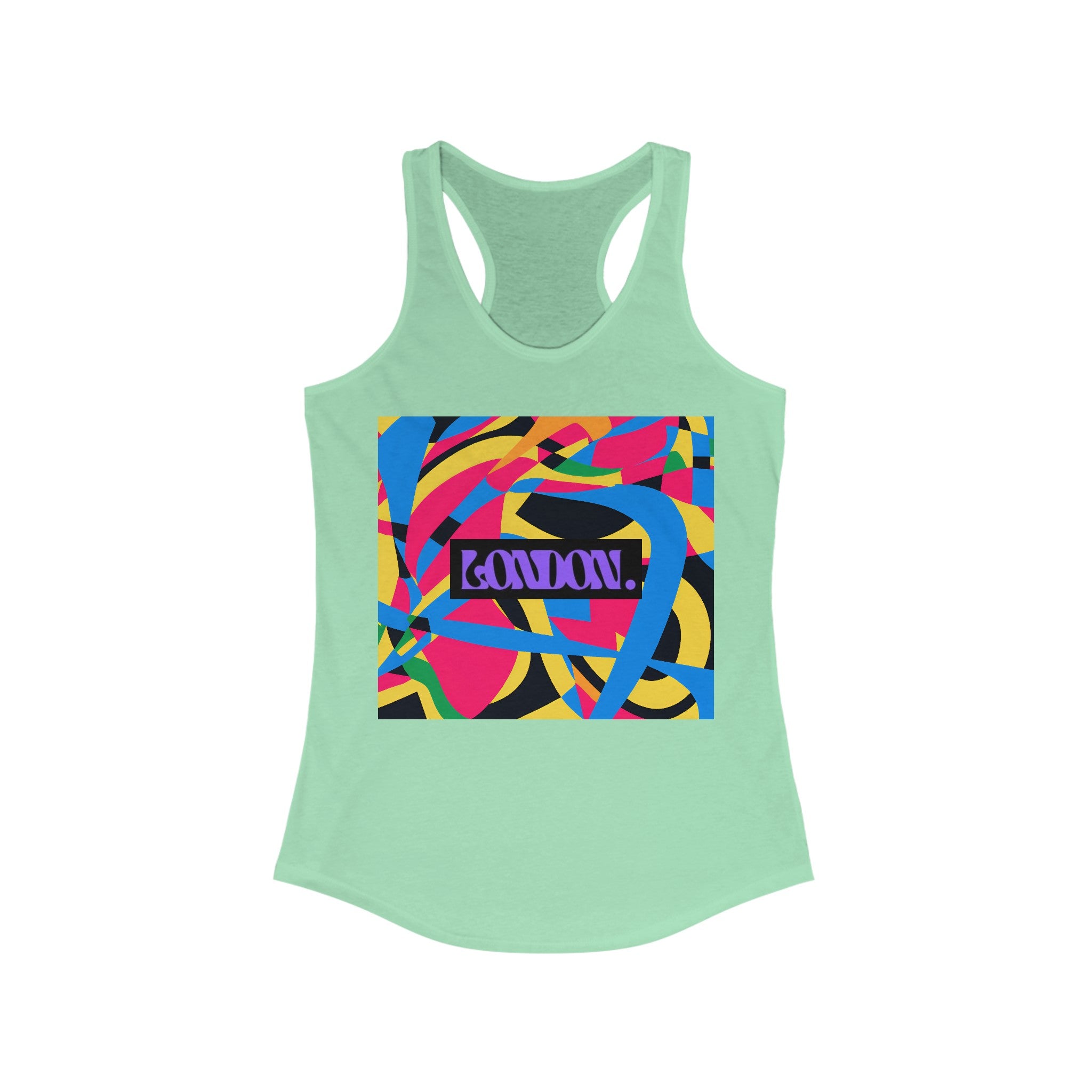 "Jasper Kaleidoscope" - Racerback Tank Top