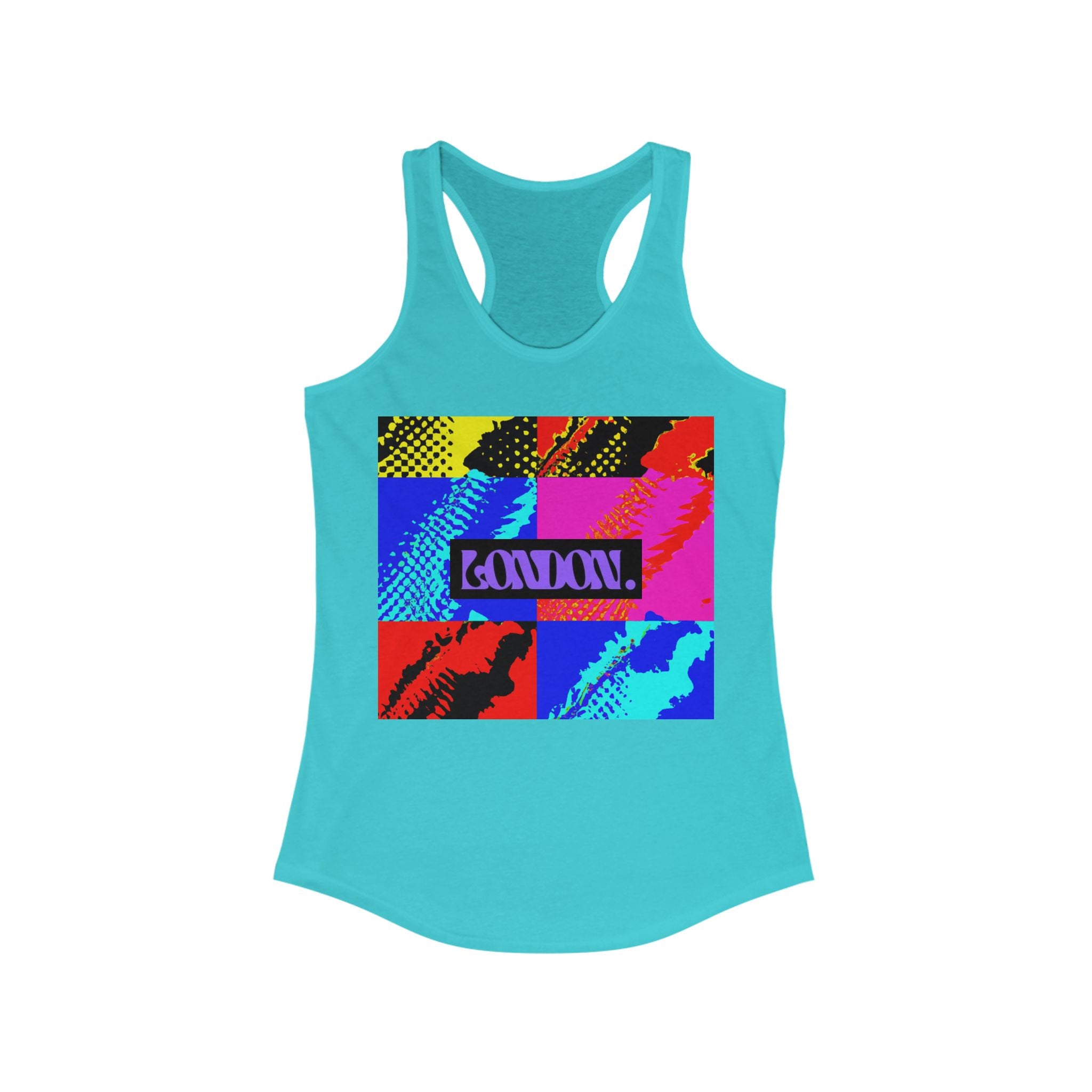 "Groovy Mirage" - Racerback Tank Top