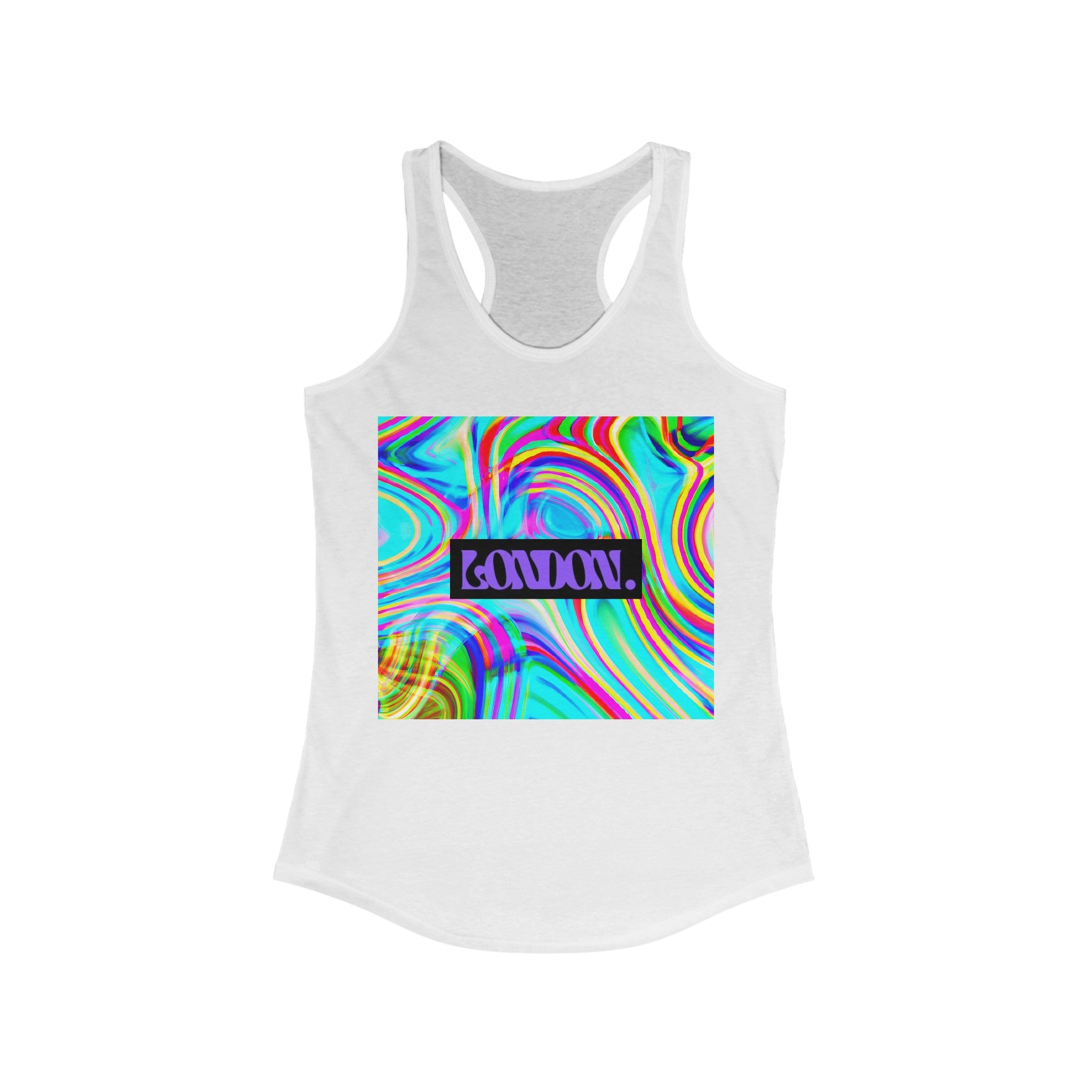 "Marvin Groovy Stardust" - Racerback Tank Top