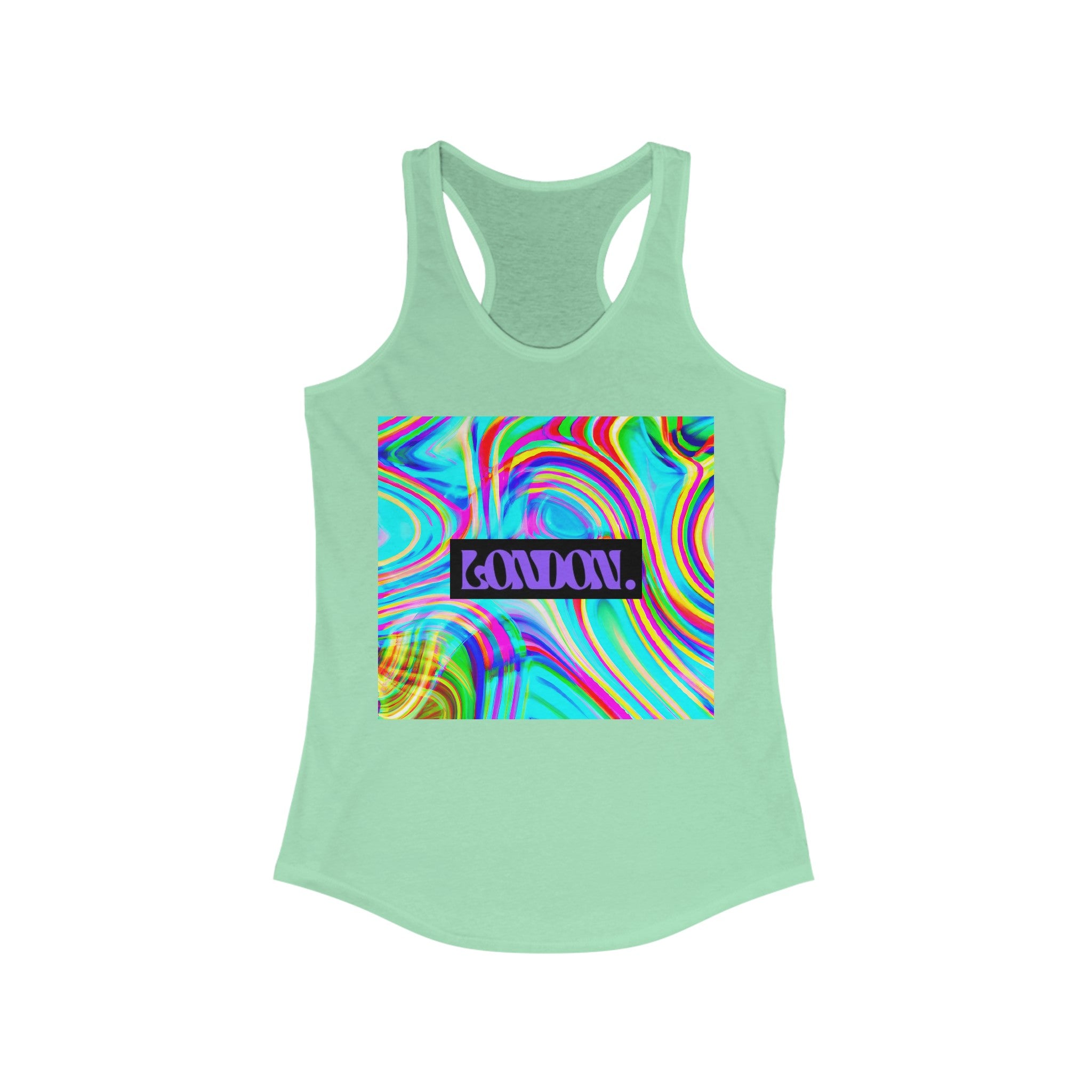 "Marvin Groovy Stardust" - Racerback Tank Top