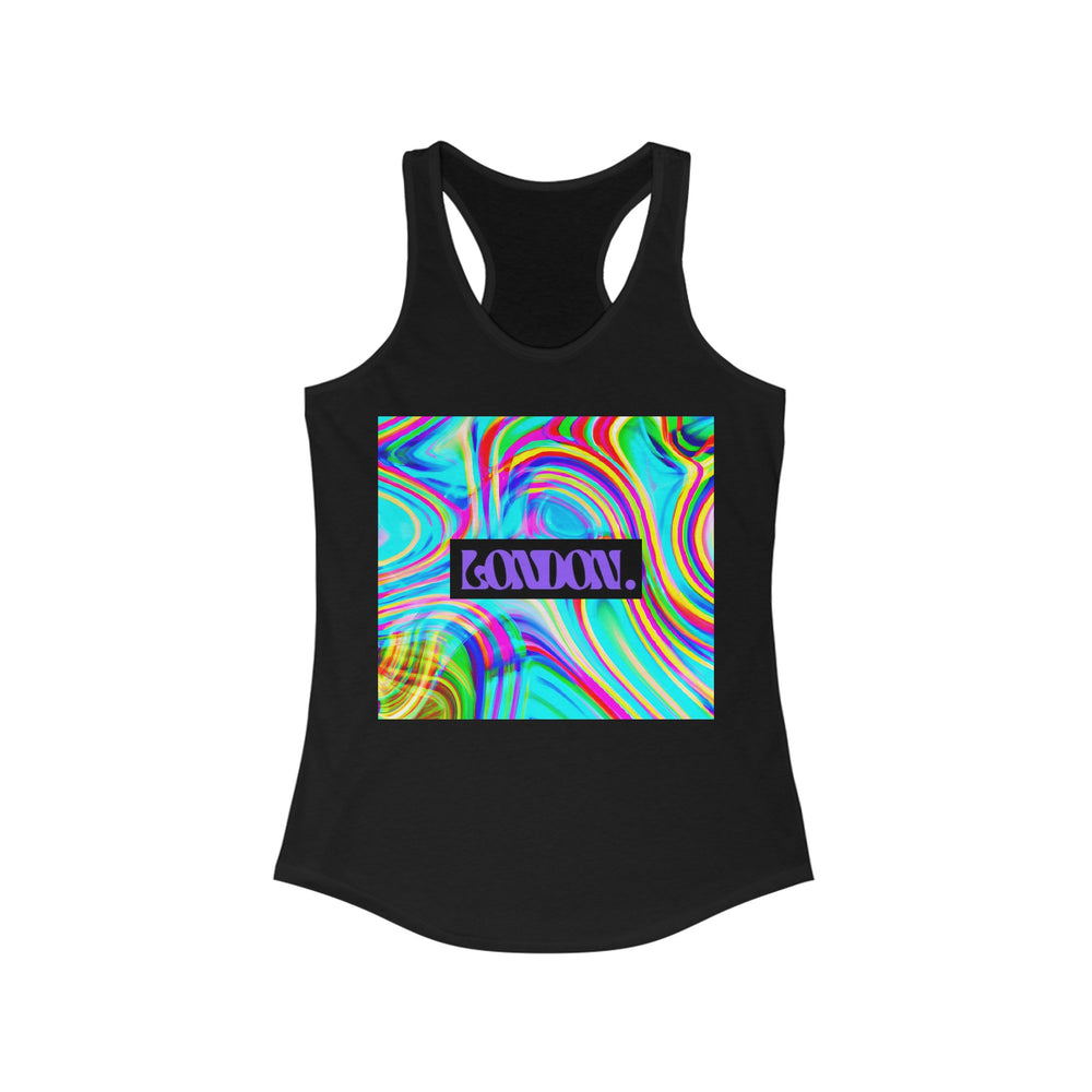 "Marvin Groovy Stardust" - Racerback Tank Top