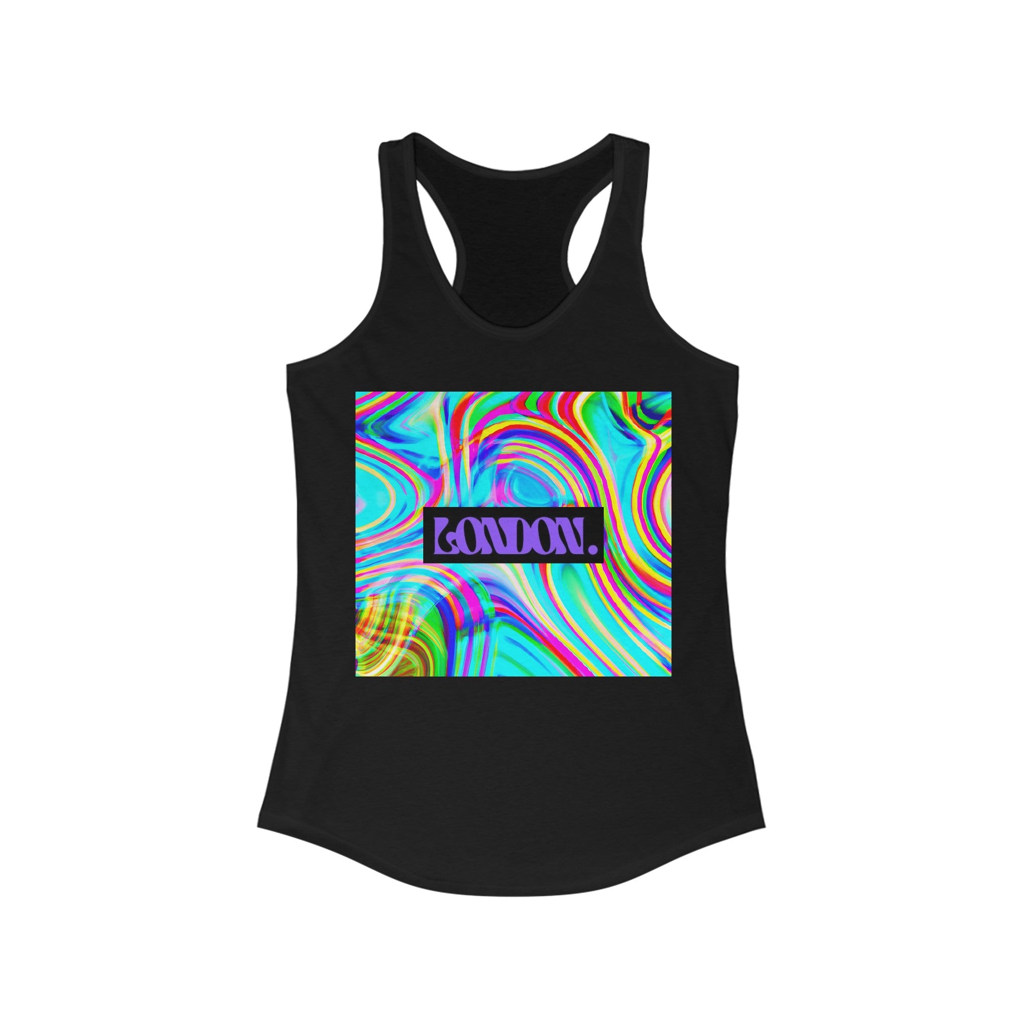 "Marvin Groovy Stardust" - Racerback Tank Top