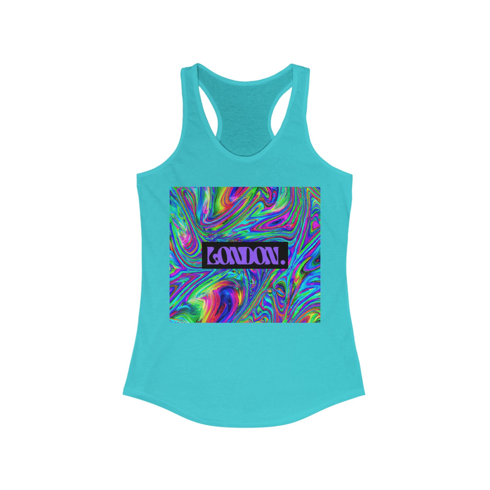 "Groovy Jupiter Reverie" - Racerback Tank Top
