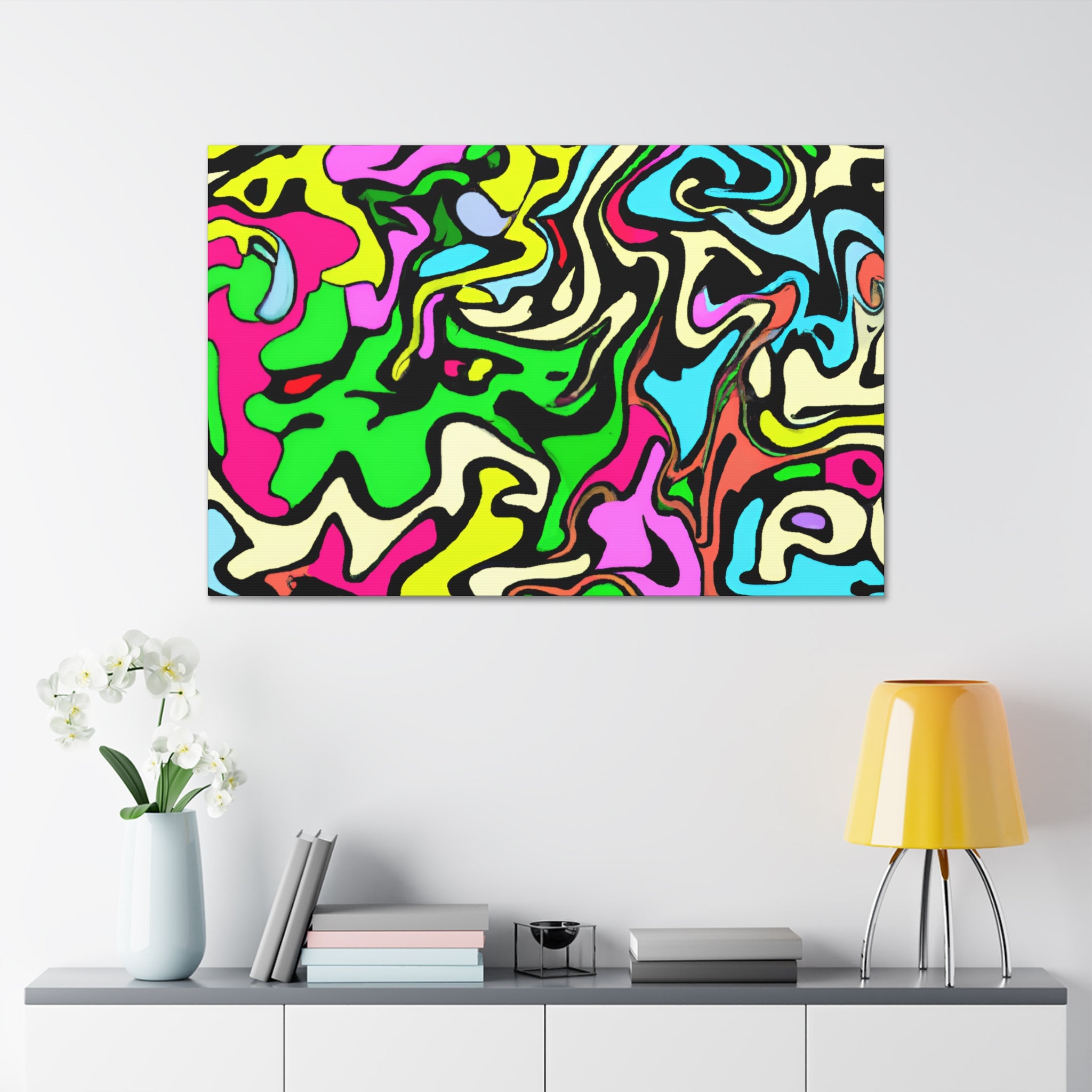 Cosmic Whirly - Canvas