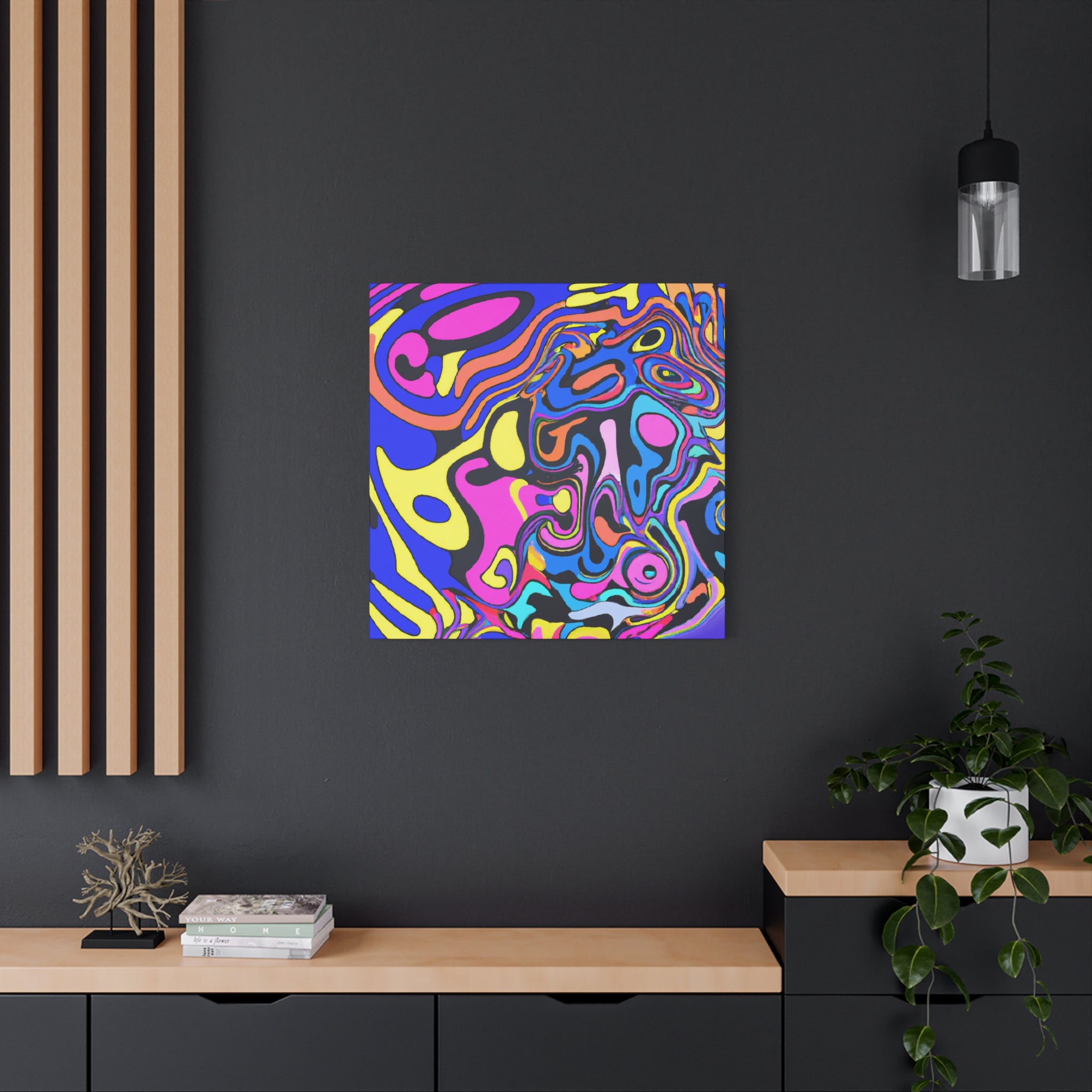 Cosmic Kaleidoscope - Canvas