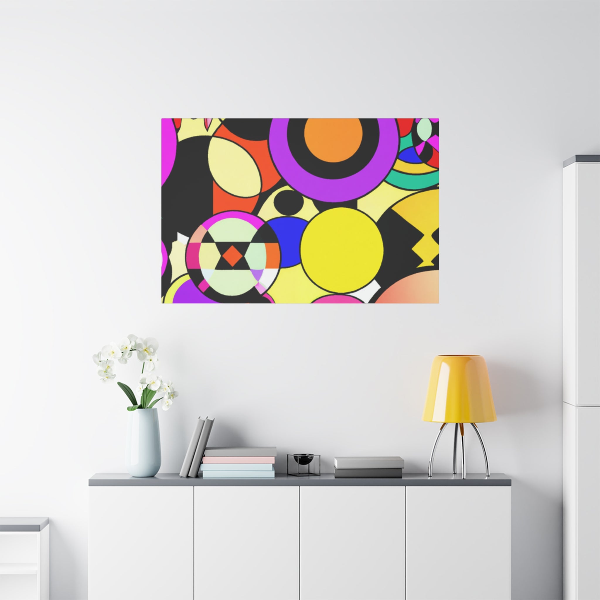 Groovy Kaleidoscope - Canvas