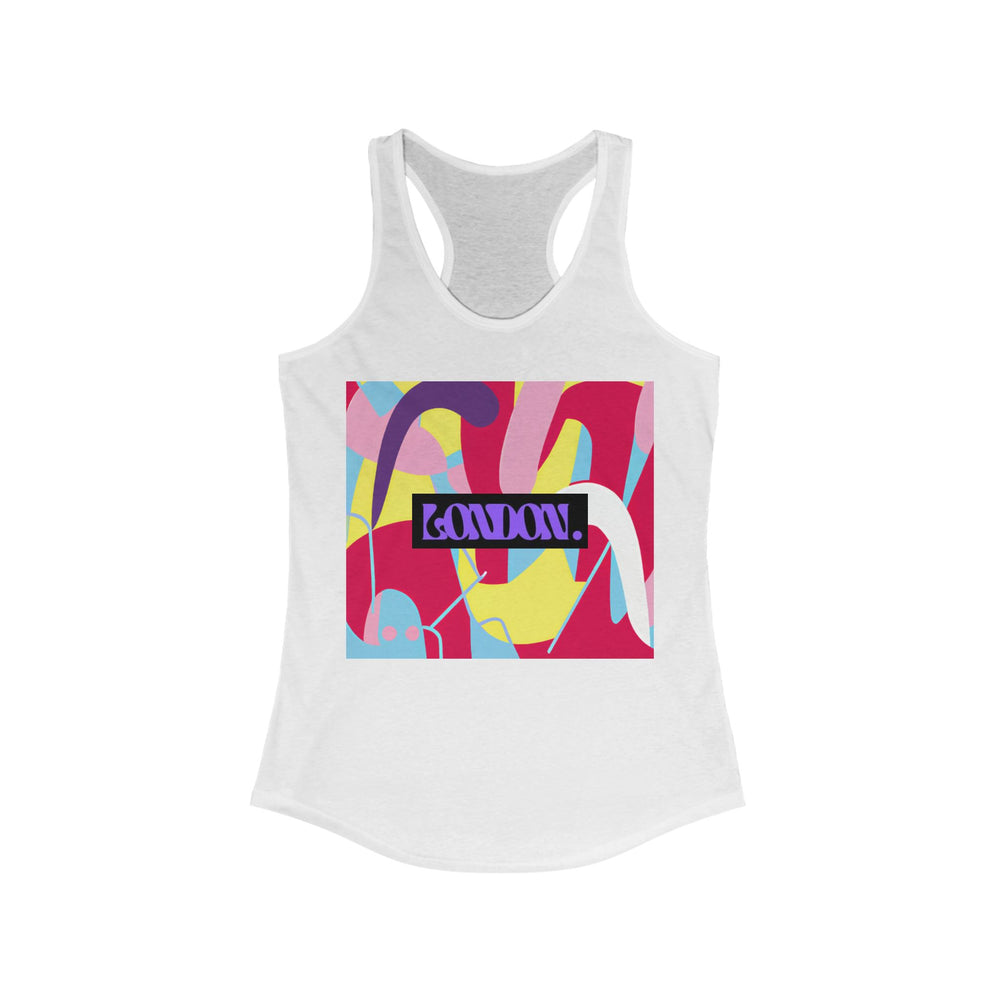 "Groovy Marmalade Mirage" - Racerback Tank Top