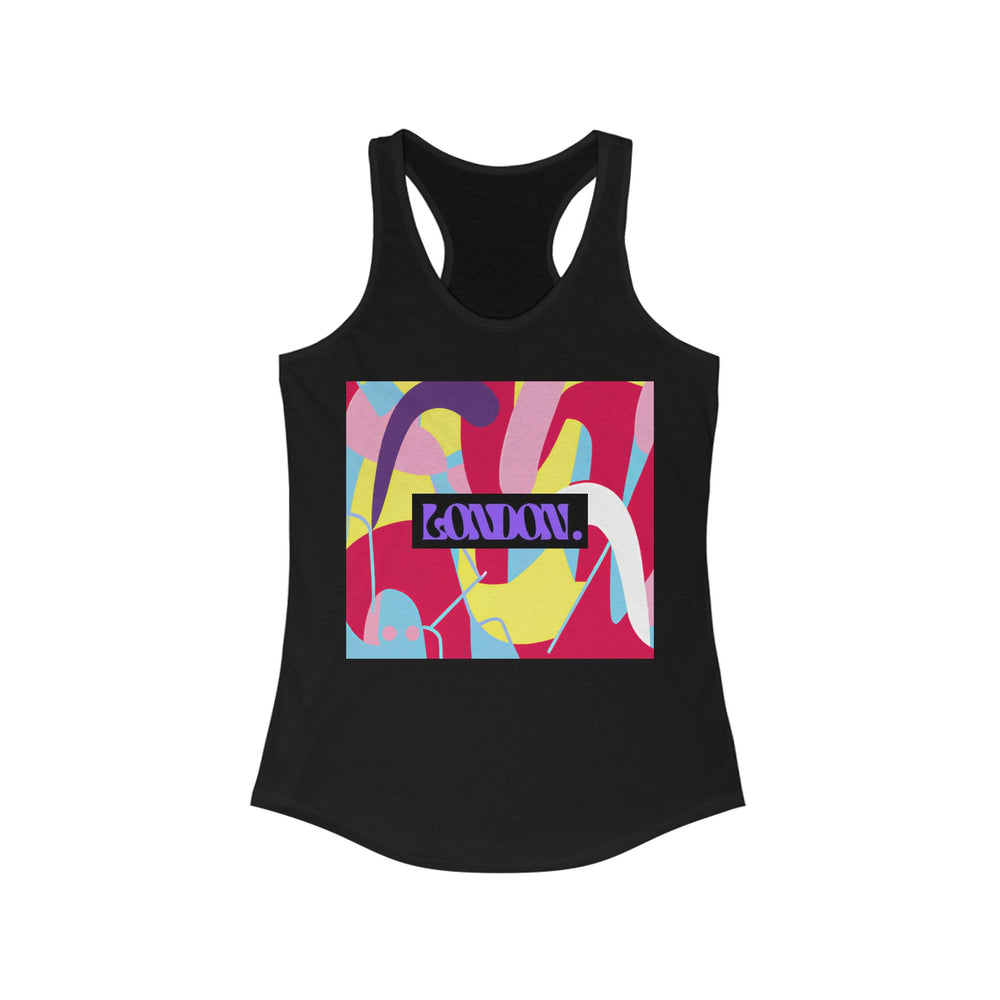 "Groovy Marmalade Mirage" - Racerback Tank Top
