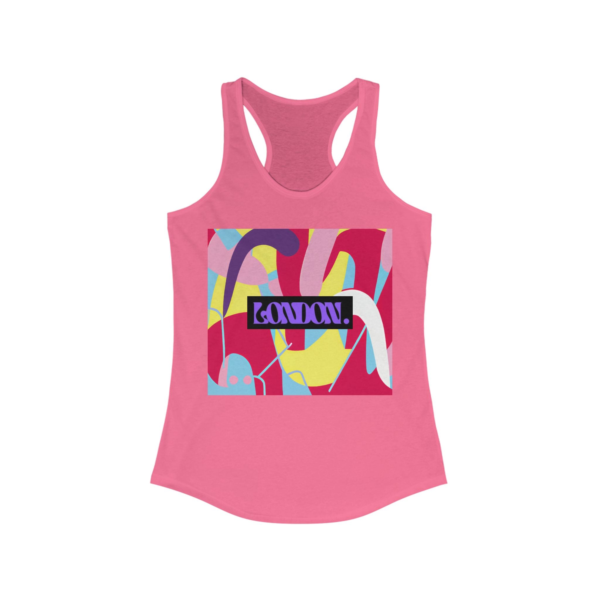 "Groovy Marmalade Mirage" - Racerback Tank Top