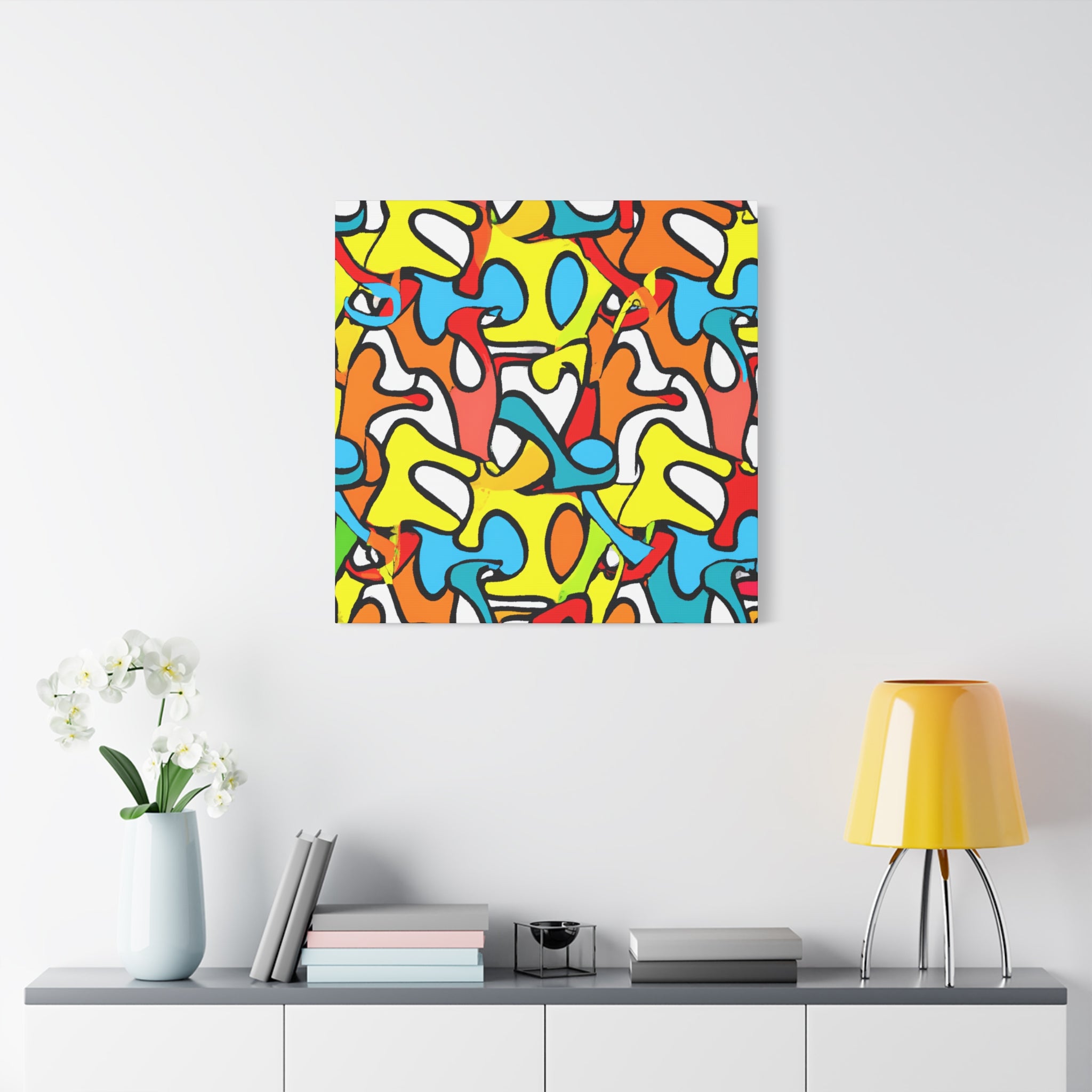 Groovy Wavelength - Canvas