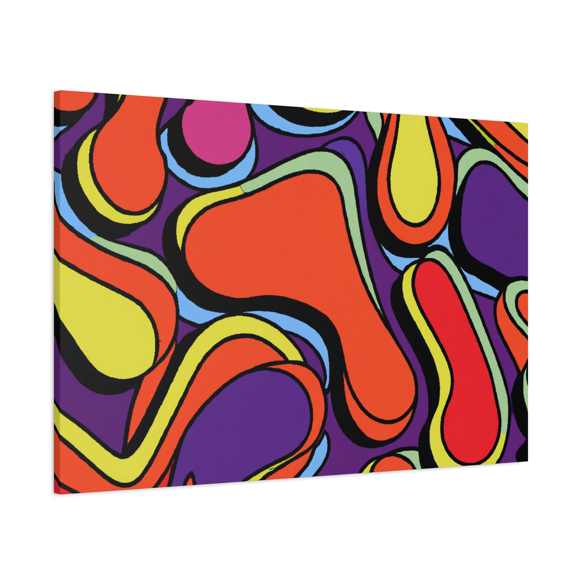 Groovy Kaleidoscope - Canvas