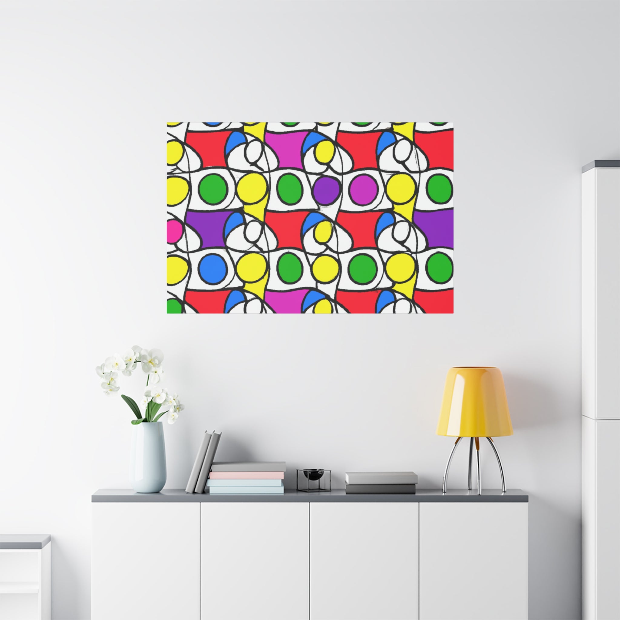 Groovy Kaleidoscope - Canvas