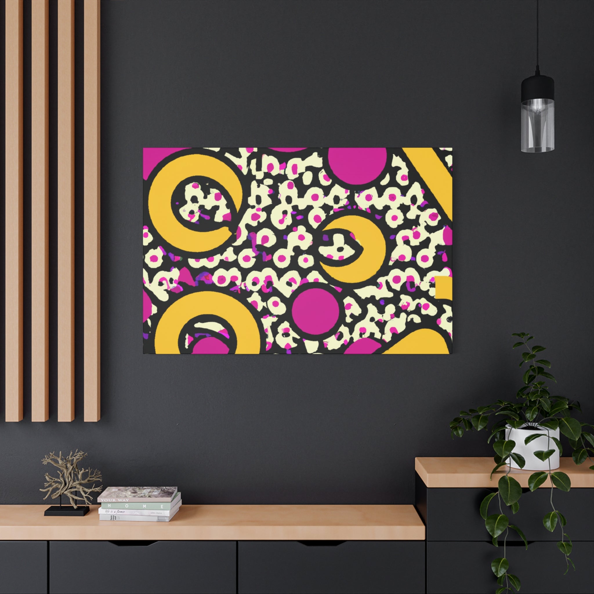 Groovy Kaleidoscope - Canvas