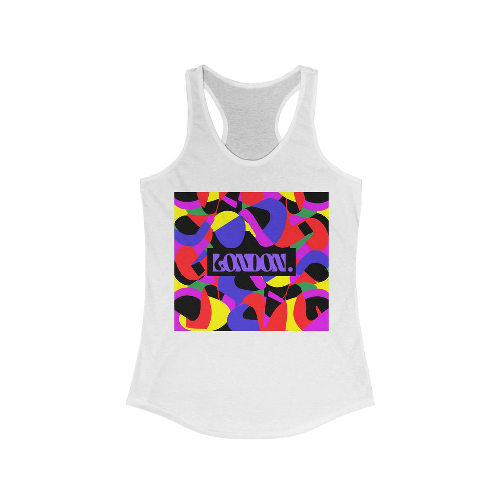 "Kaleidoscope Carnival" - Racerback Tank Top