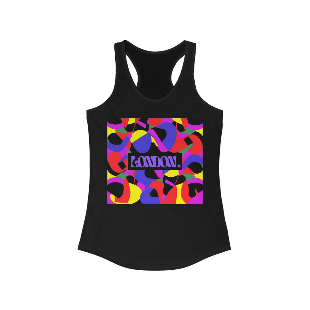 "Kaleidoscope Carnival" - Racerback Tank Top