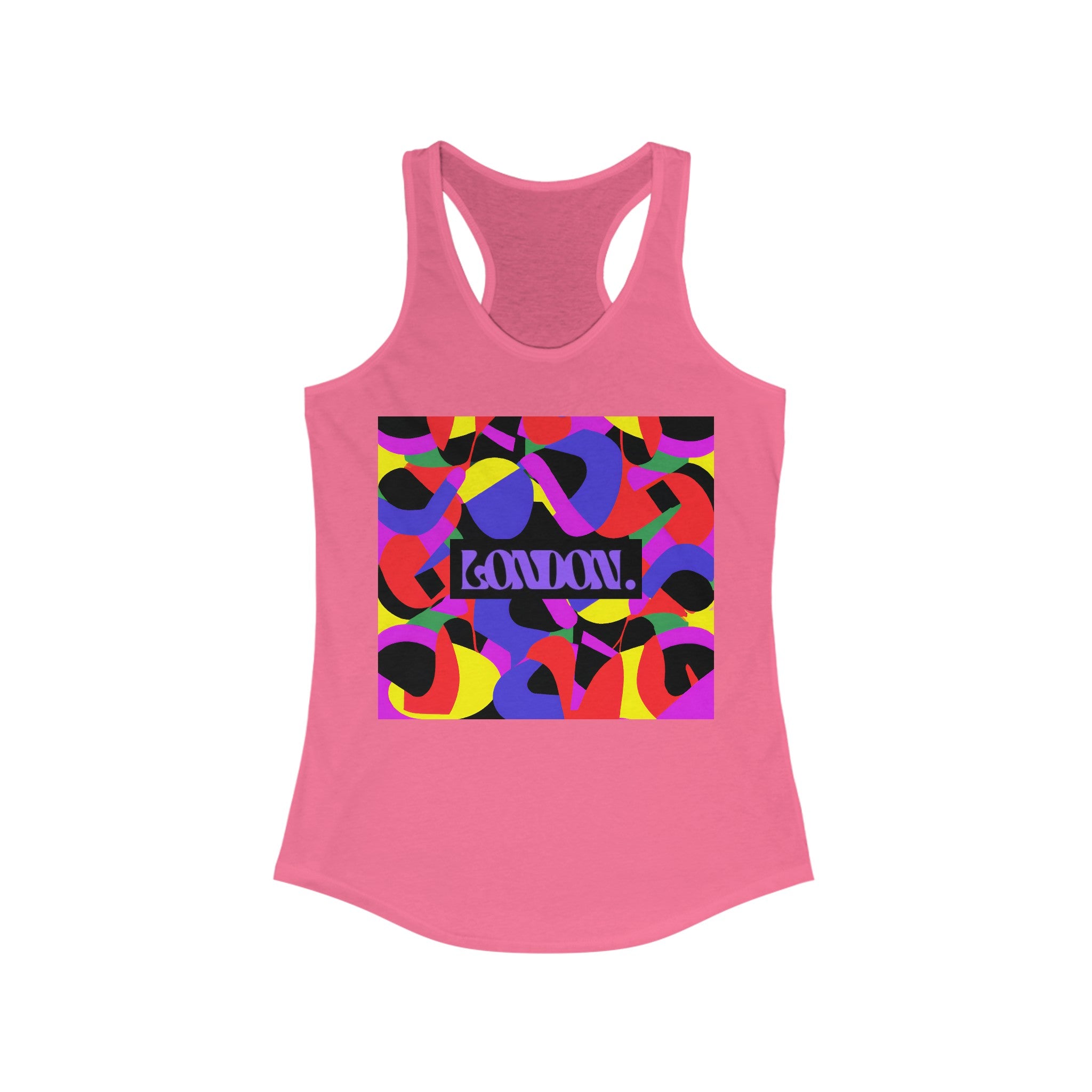 "Kaleidoscope Carnival" - Racerback Tank Top