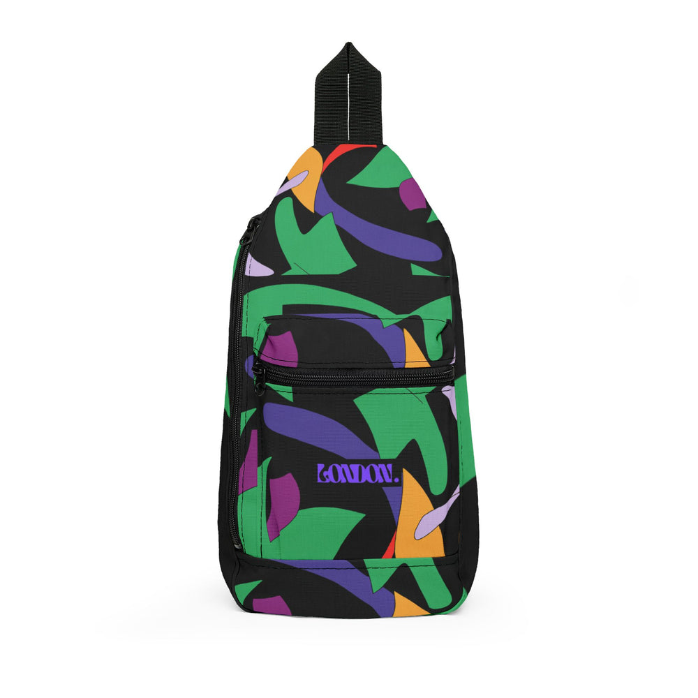 "Groovy Doodle Delight" - Sling Bag