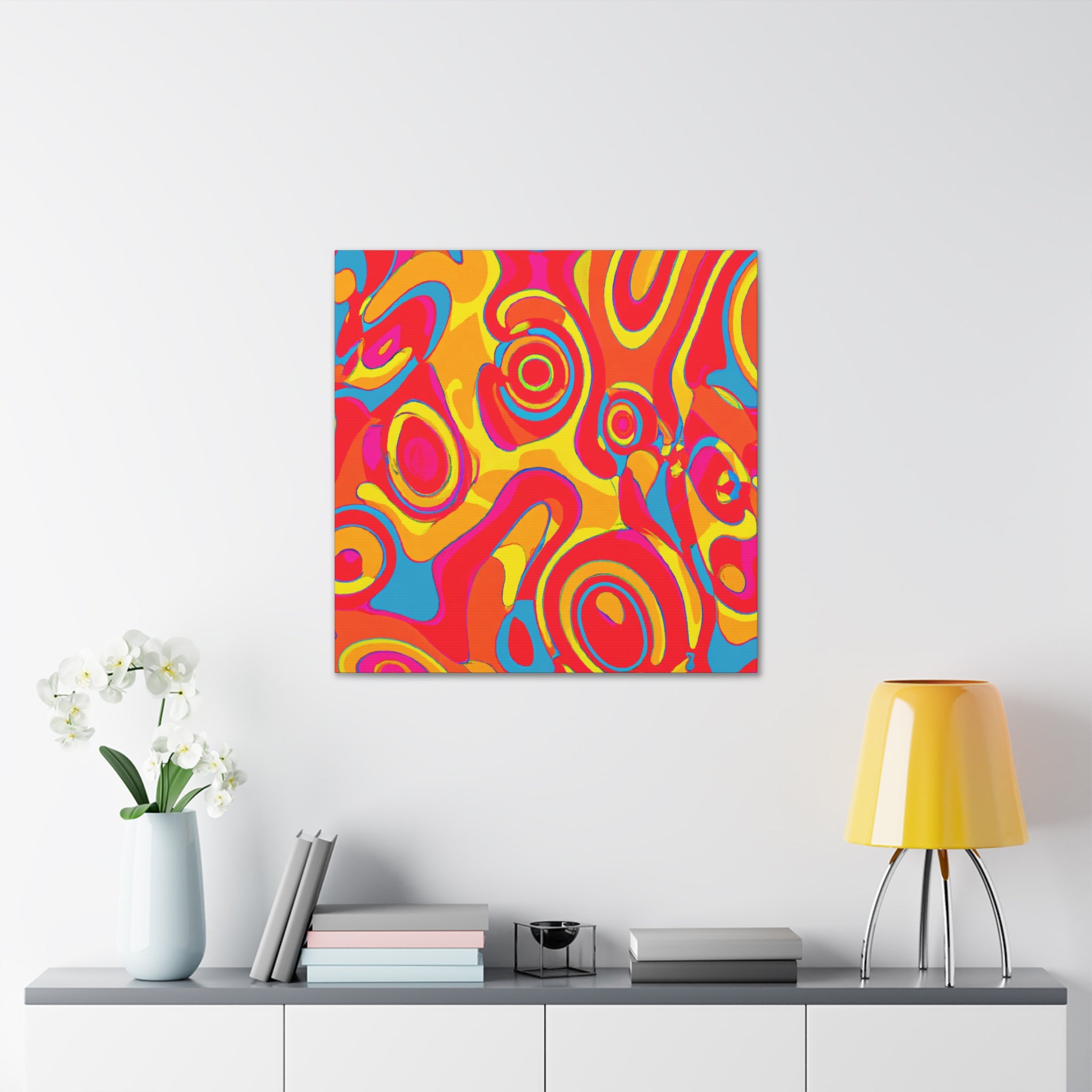 Groovy Kaleidoscope - Canvas