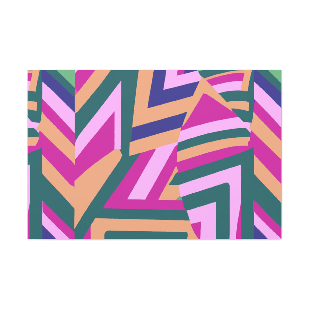 Groovy Kaleidoscope - Canvas