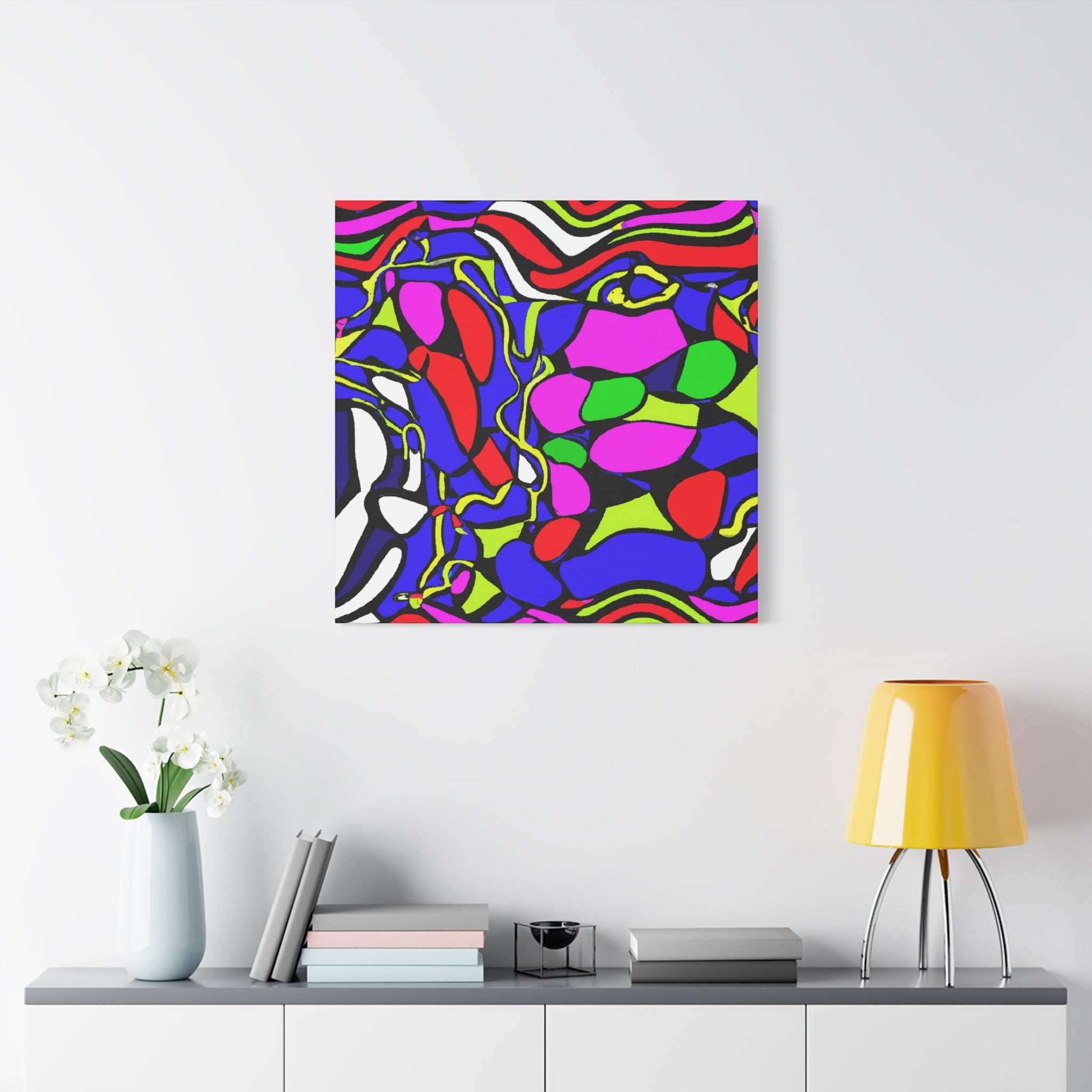 Groovy Kaleidoscope - Canvas