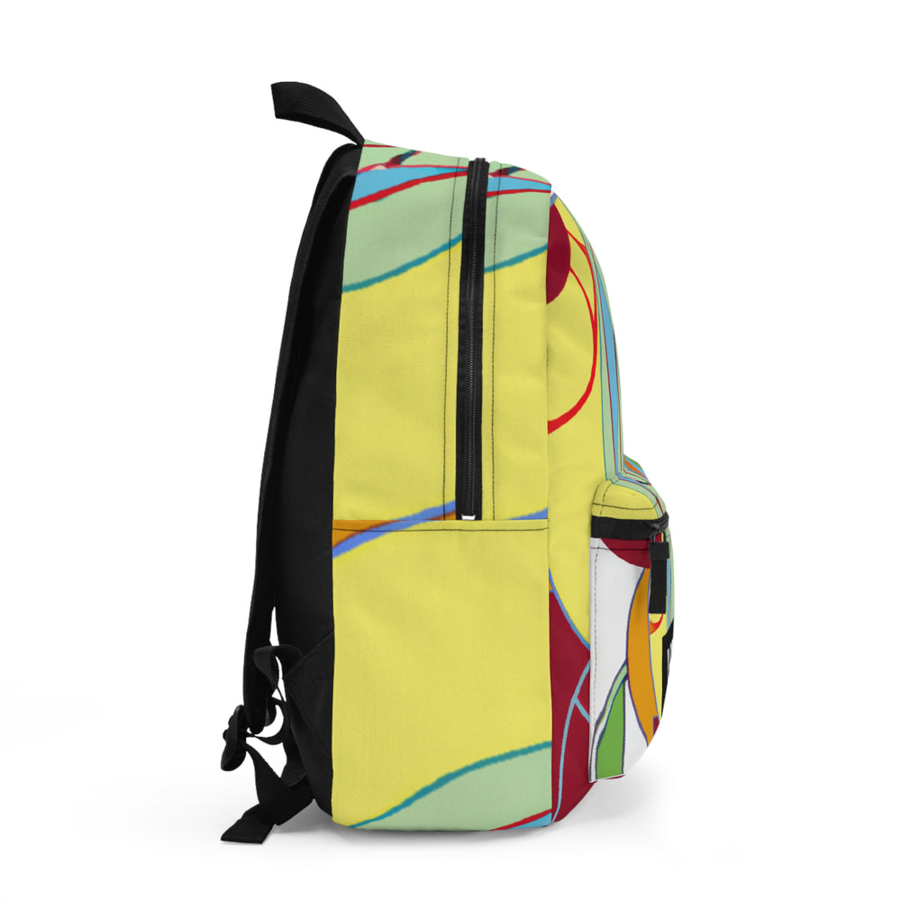 "Groovy Velvet Mirage" - Backpack