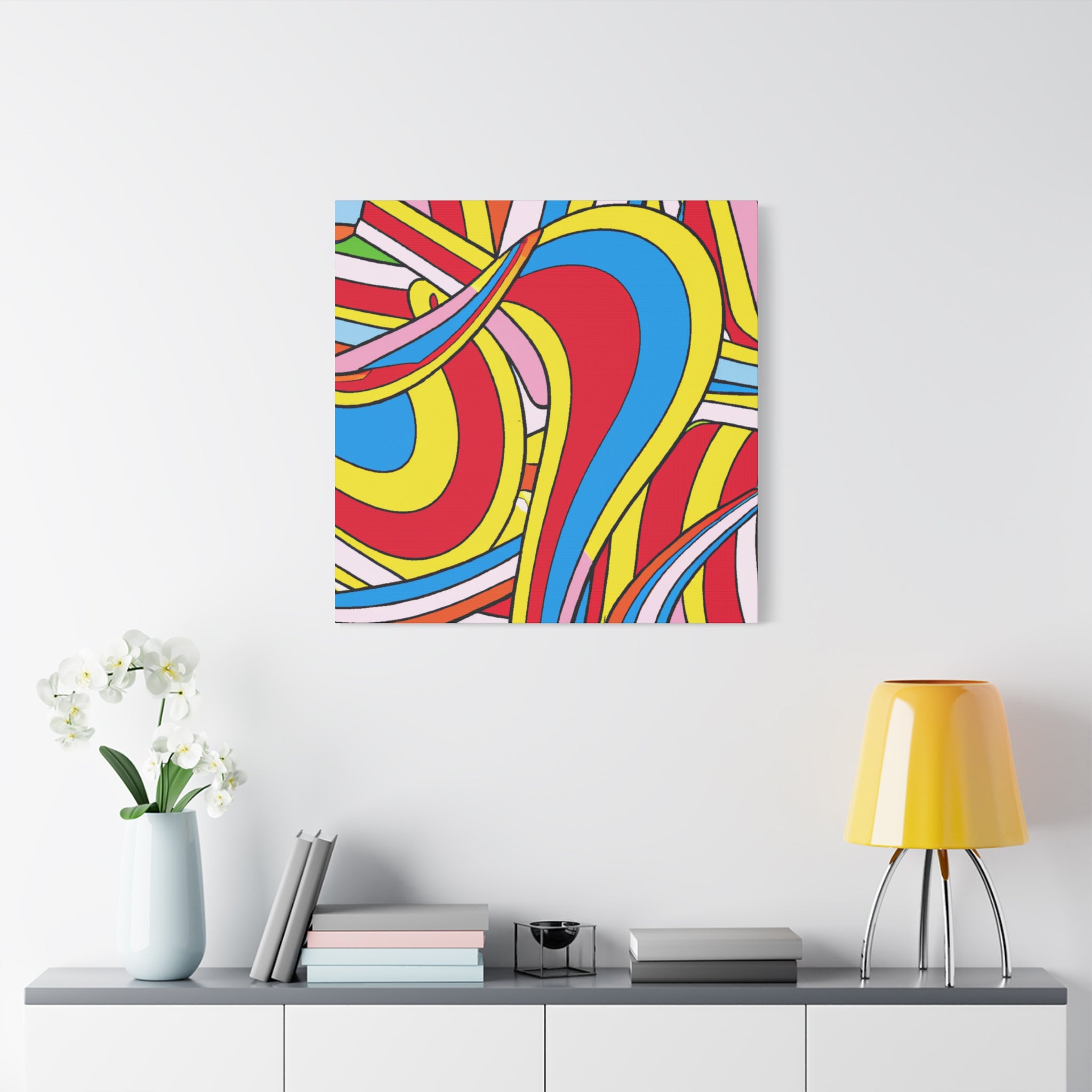 Groovy Kaleidoscope - Canvas