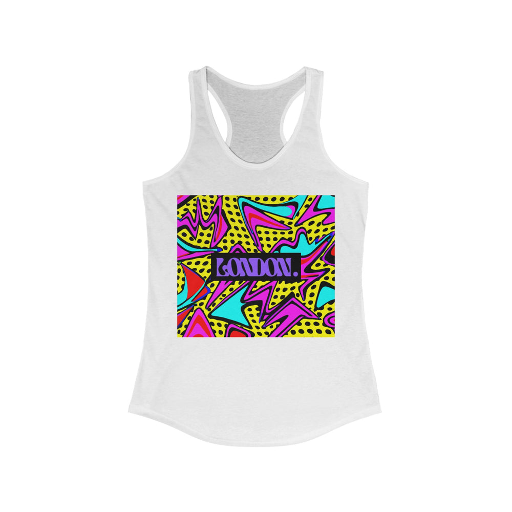 "Groovy Van Dali" - Racerback Tank Top