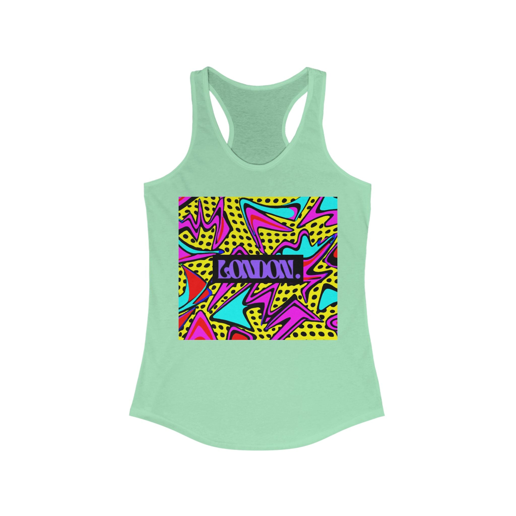 "Groovy Van Dali" - Racerback Tank Top